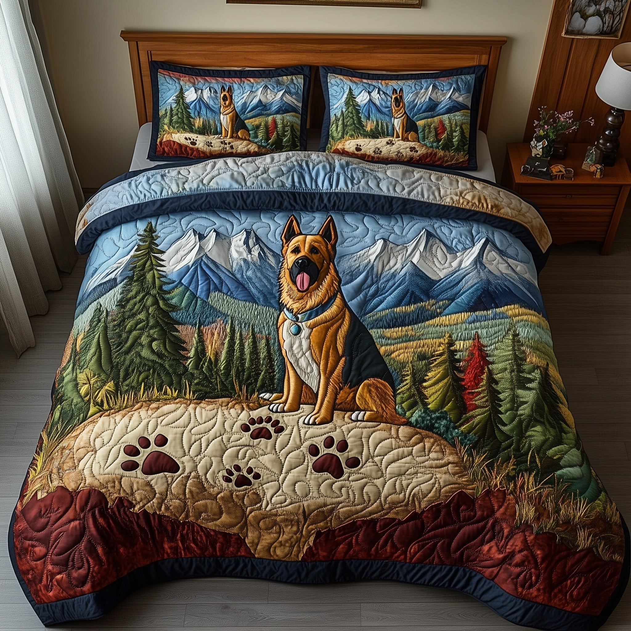 Shepherd Trail Journey 3-Piece Quilted Bedding Set GFTOTP7774