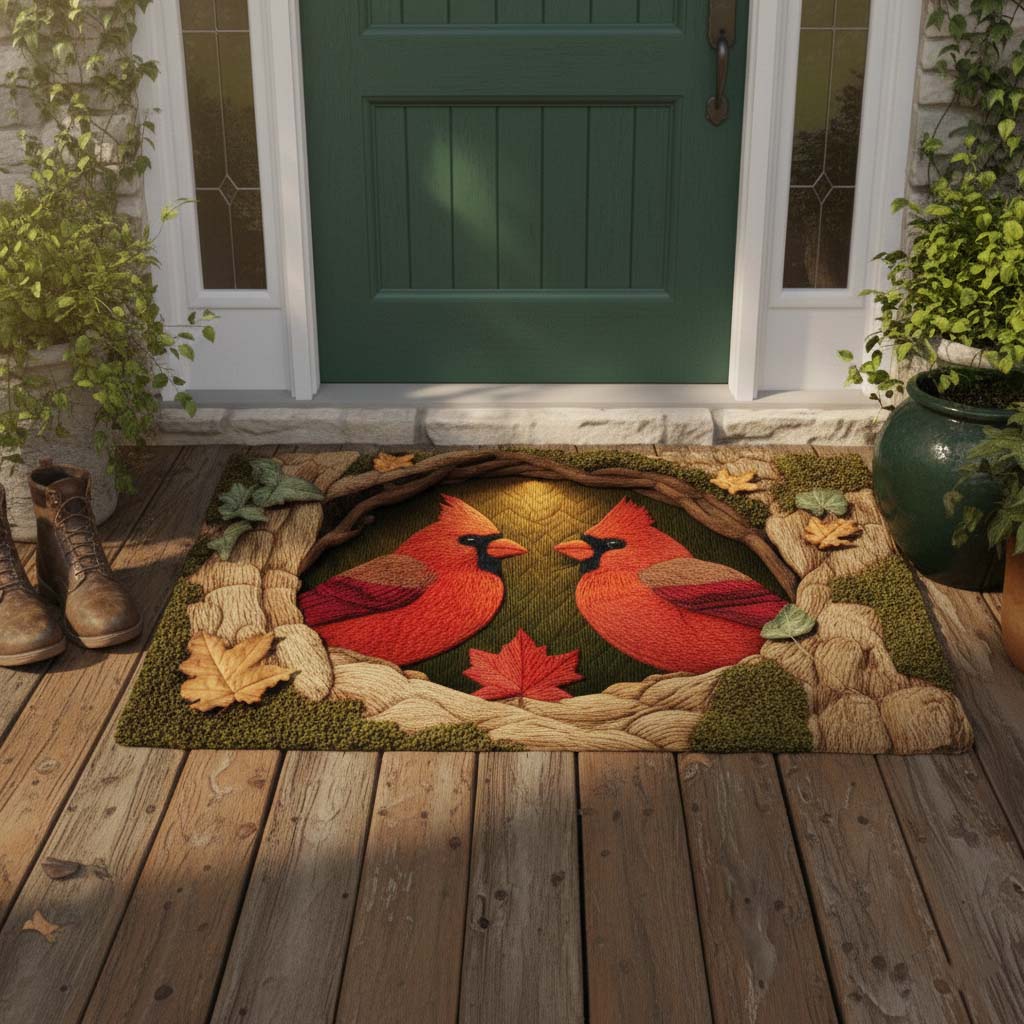 Love Cardinal Doormat GFTOYC3088