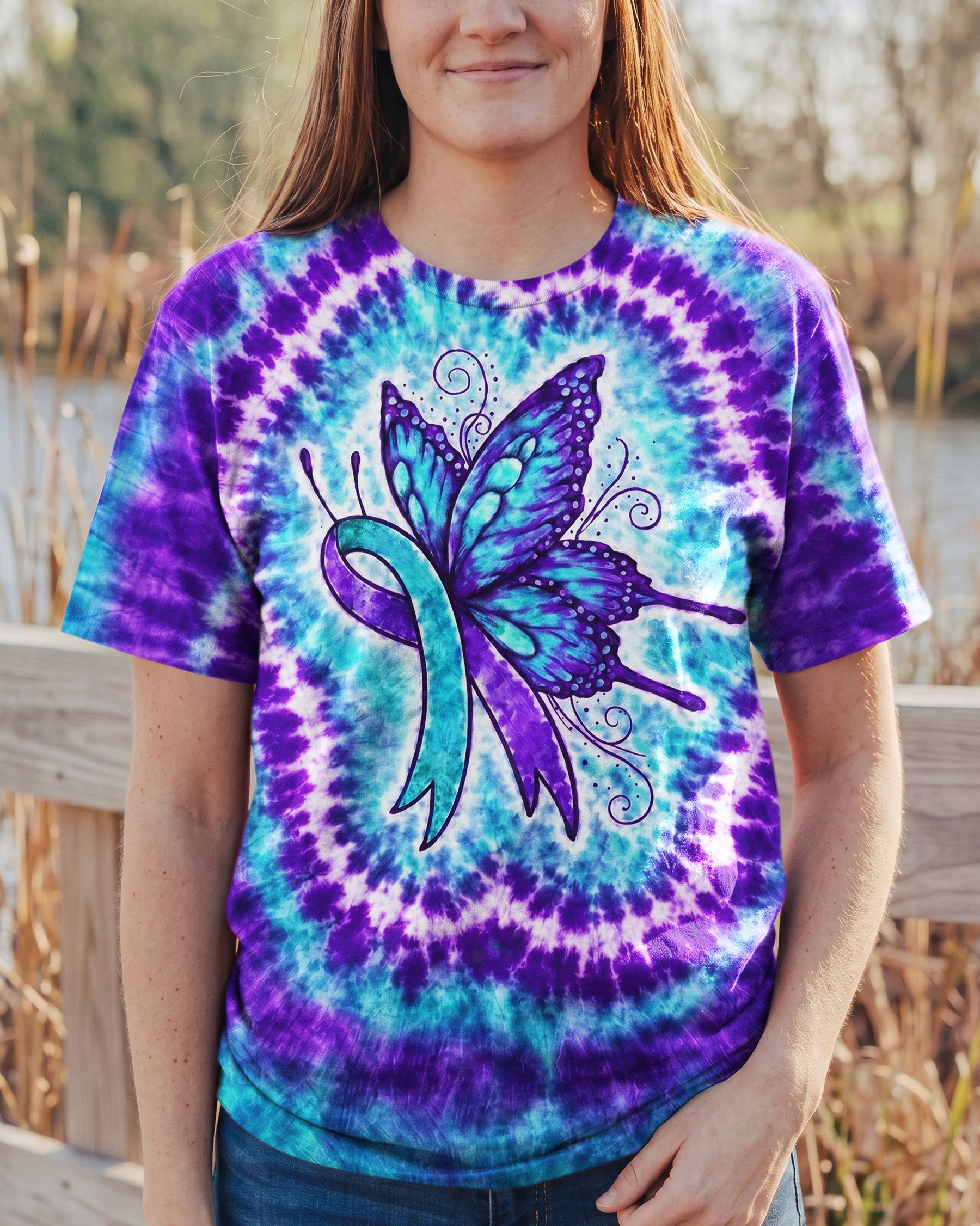 NO STORY SHOULD END TOO SOON BUTTERFLY SUICIDE PREVENTION ALL OVER PRINT  - TLNO1607261