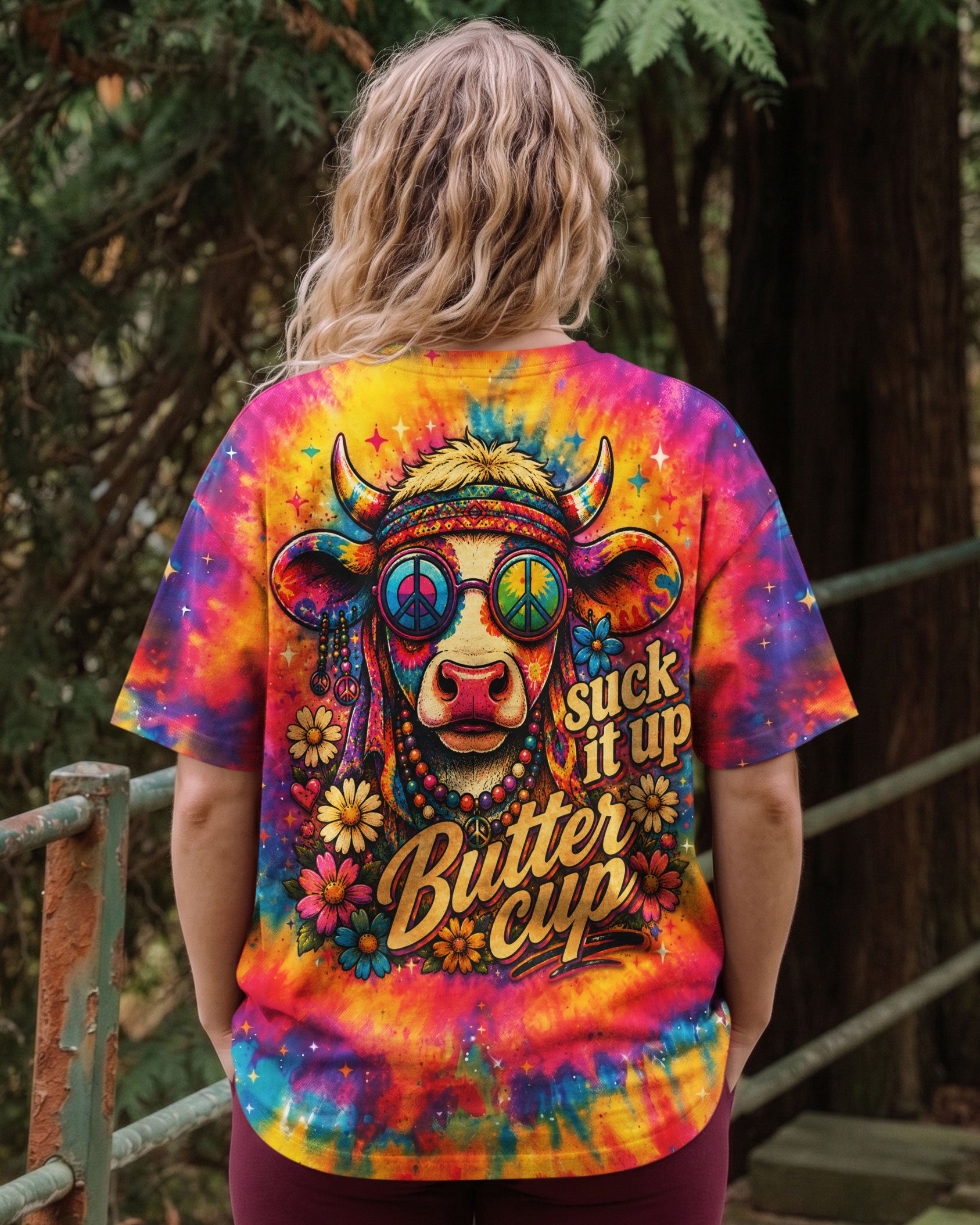 SUCK IT UP BUTTERCUP COW ALL OVER PRINT - TLNO2805262