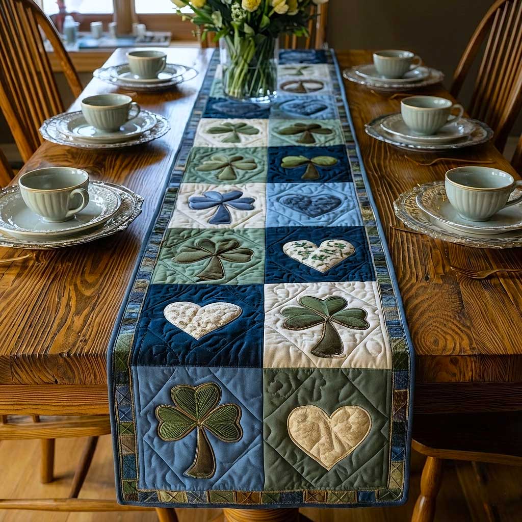 Irish Blessings QuiltedTable Runner GFTOMA8746
