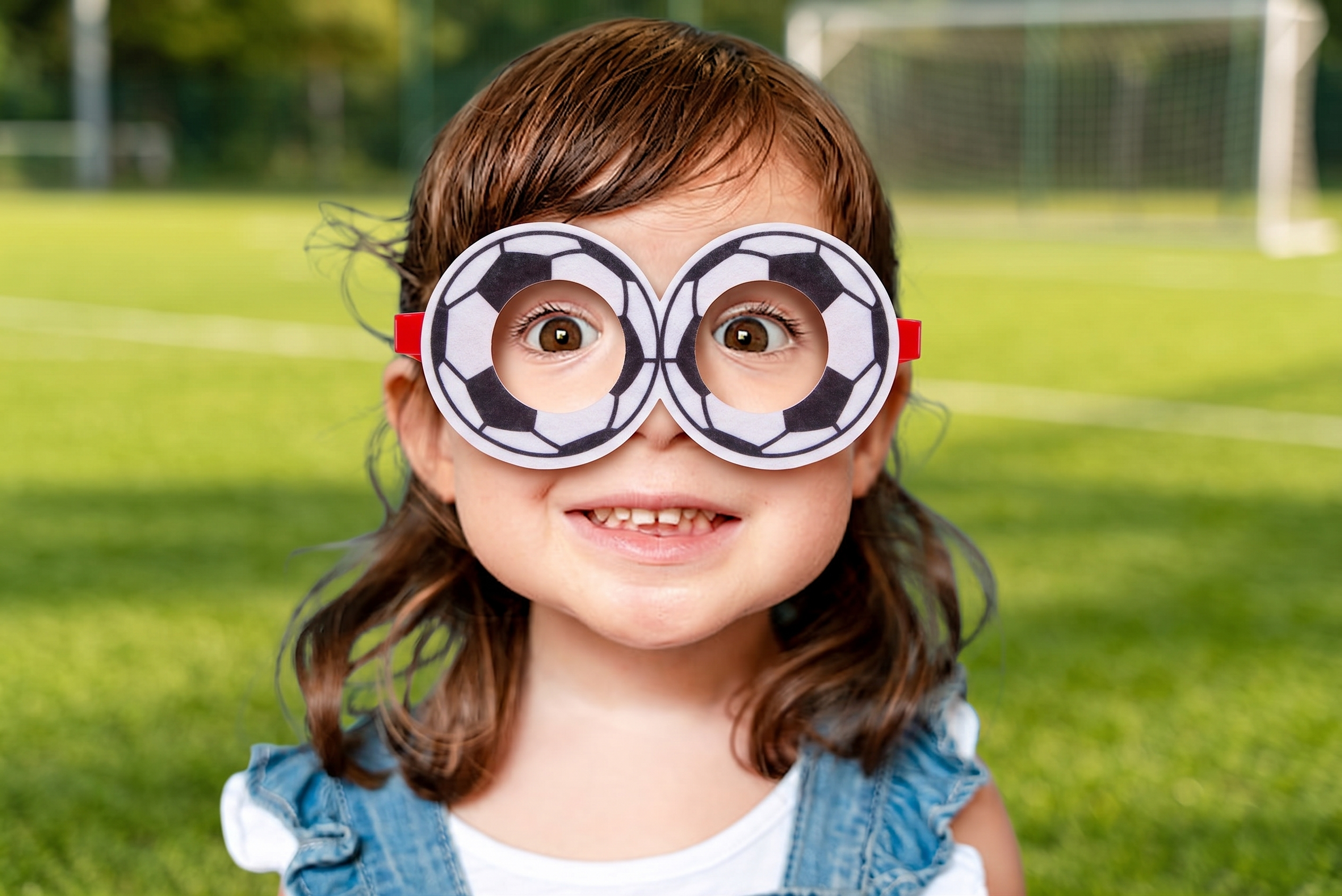 Soccer Party Novelty Glasses
