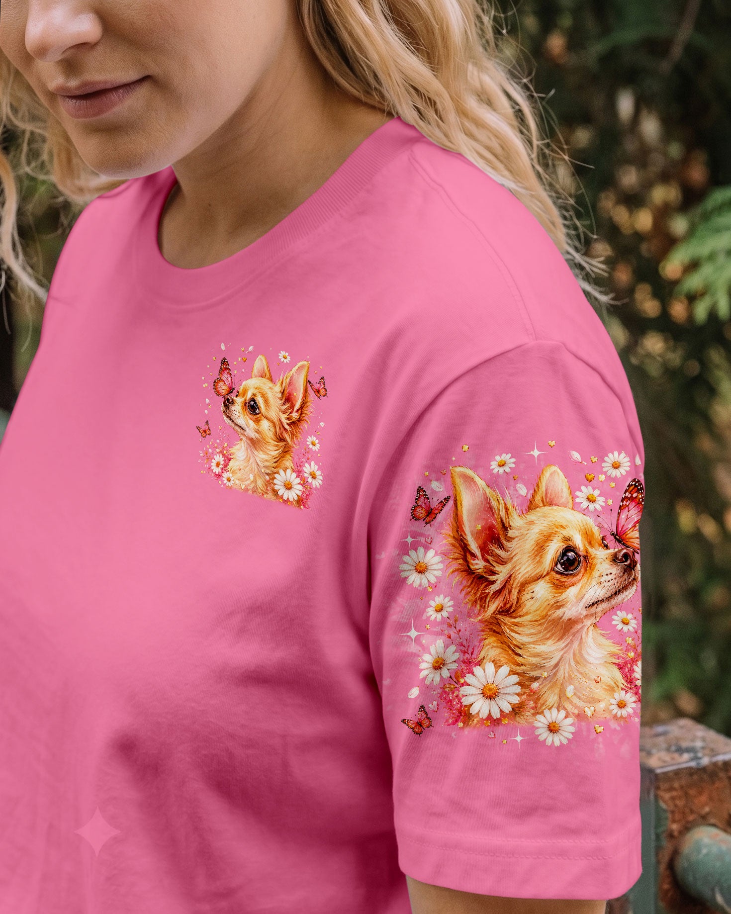 I BELIEVE THERE ARE ANGELS AMONG US CHIHUAHUA DOG ALL OVER PRINT - TLNO2105262