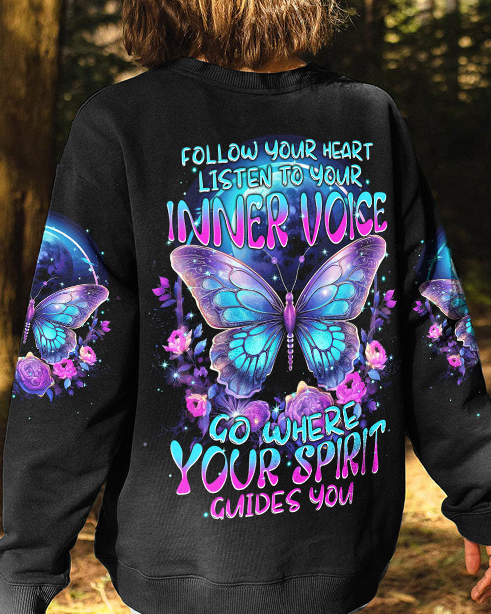 FOLLOW YOUR HEART DRAGONFLY ALL OVER PRINT - TYTM3108232