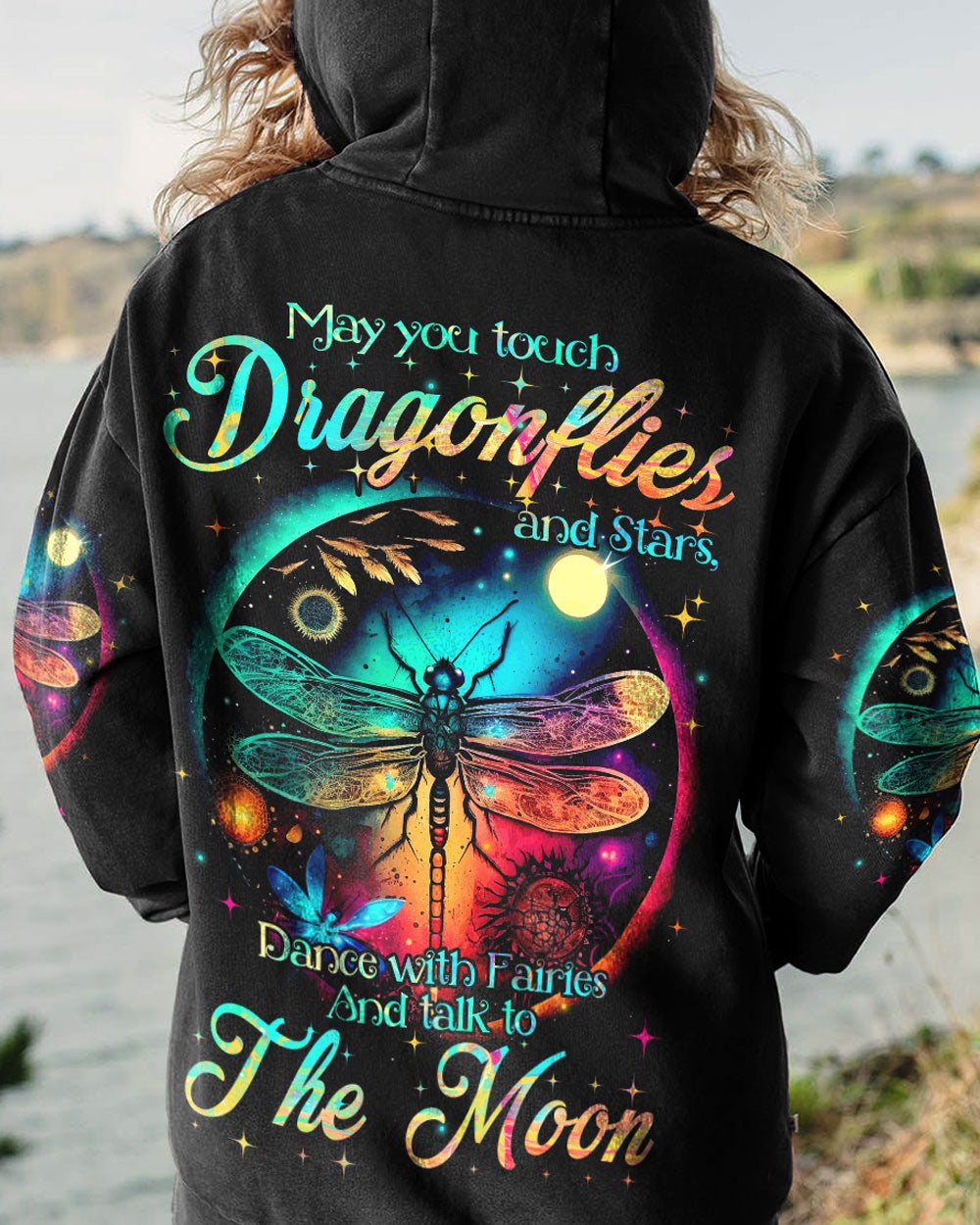MAY YOU TOUCH DRAGONFLIES AND STARS ALL OVER PRINT - TYTM2503231