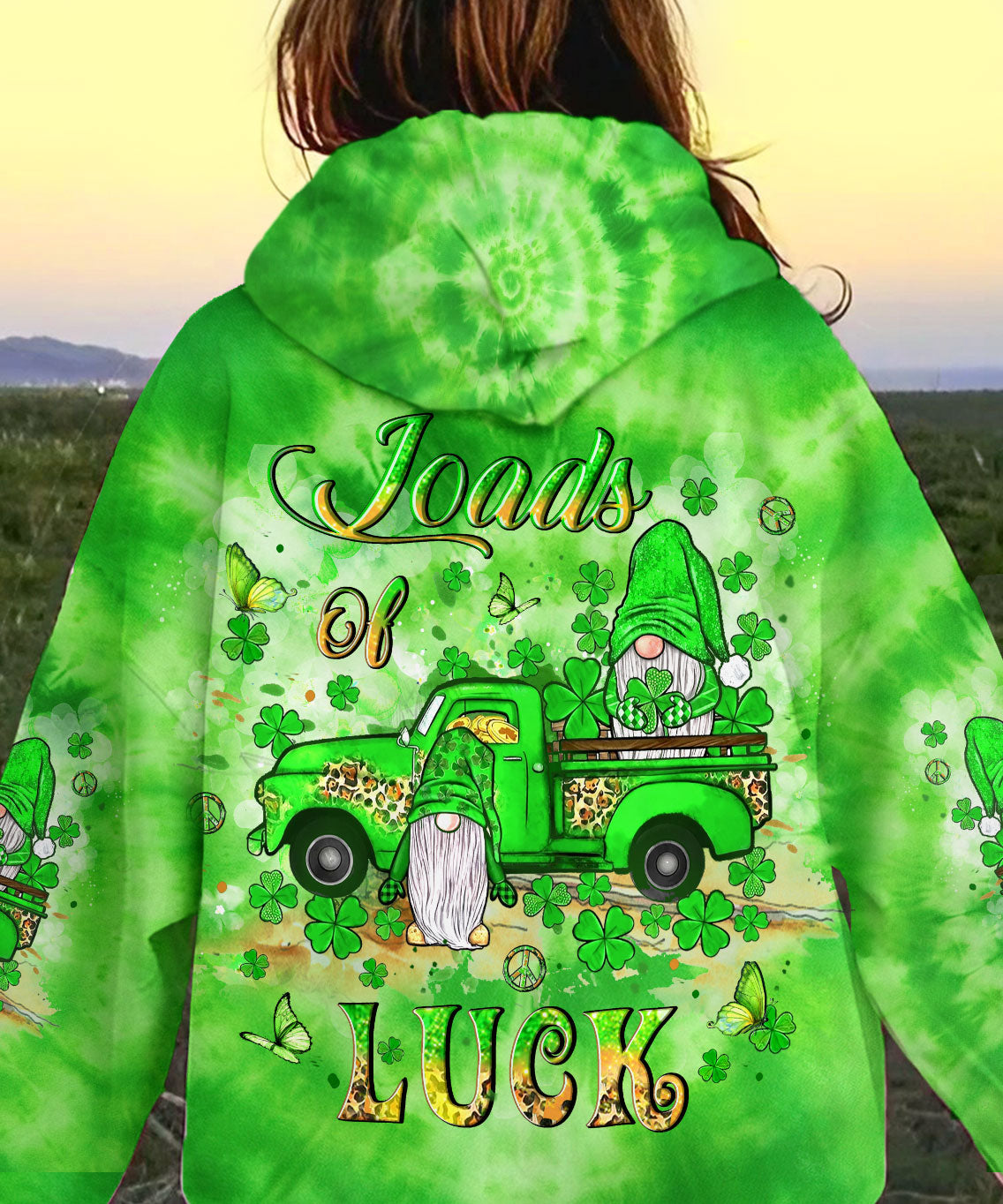 LOADS OF LUCK ST PATRICK'S DAY ALL OVER PRINT - YHLT2501241