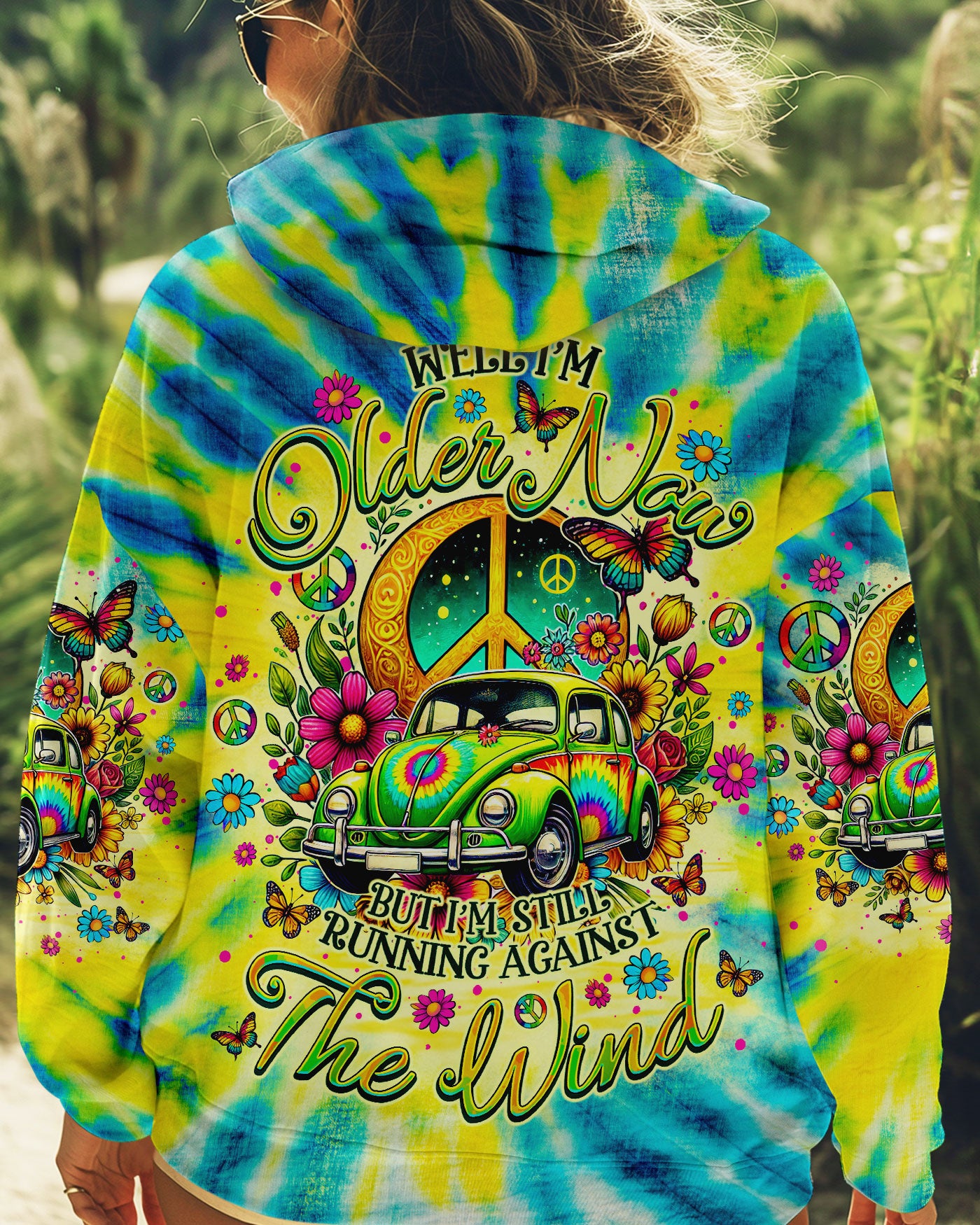 RUNNING AGAINST THE WIND TIE DYE ALL OVER PRINT - TLNO1008242