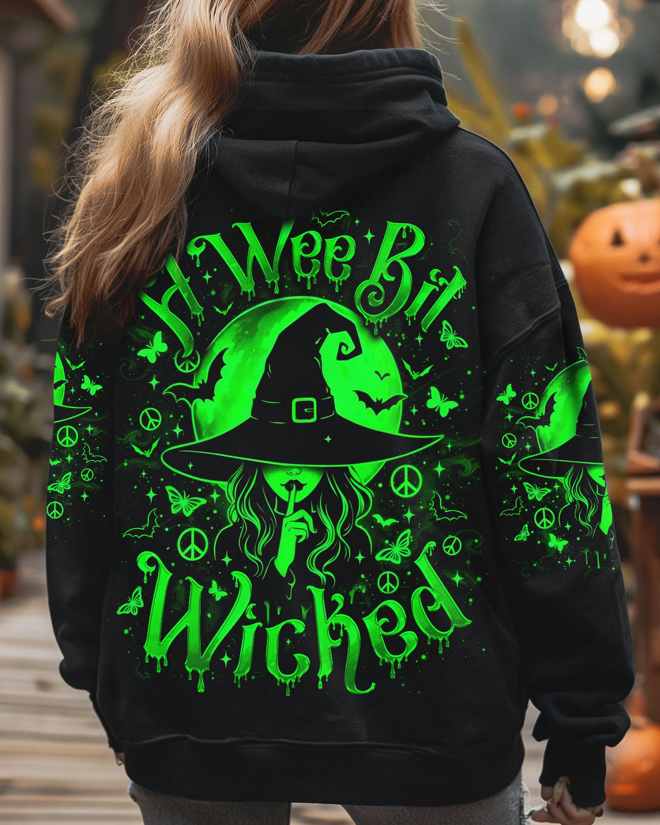 A WEE BIT WICKED HALLOWEEN ALL OVER PRINT - TLNO1207251