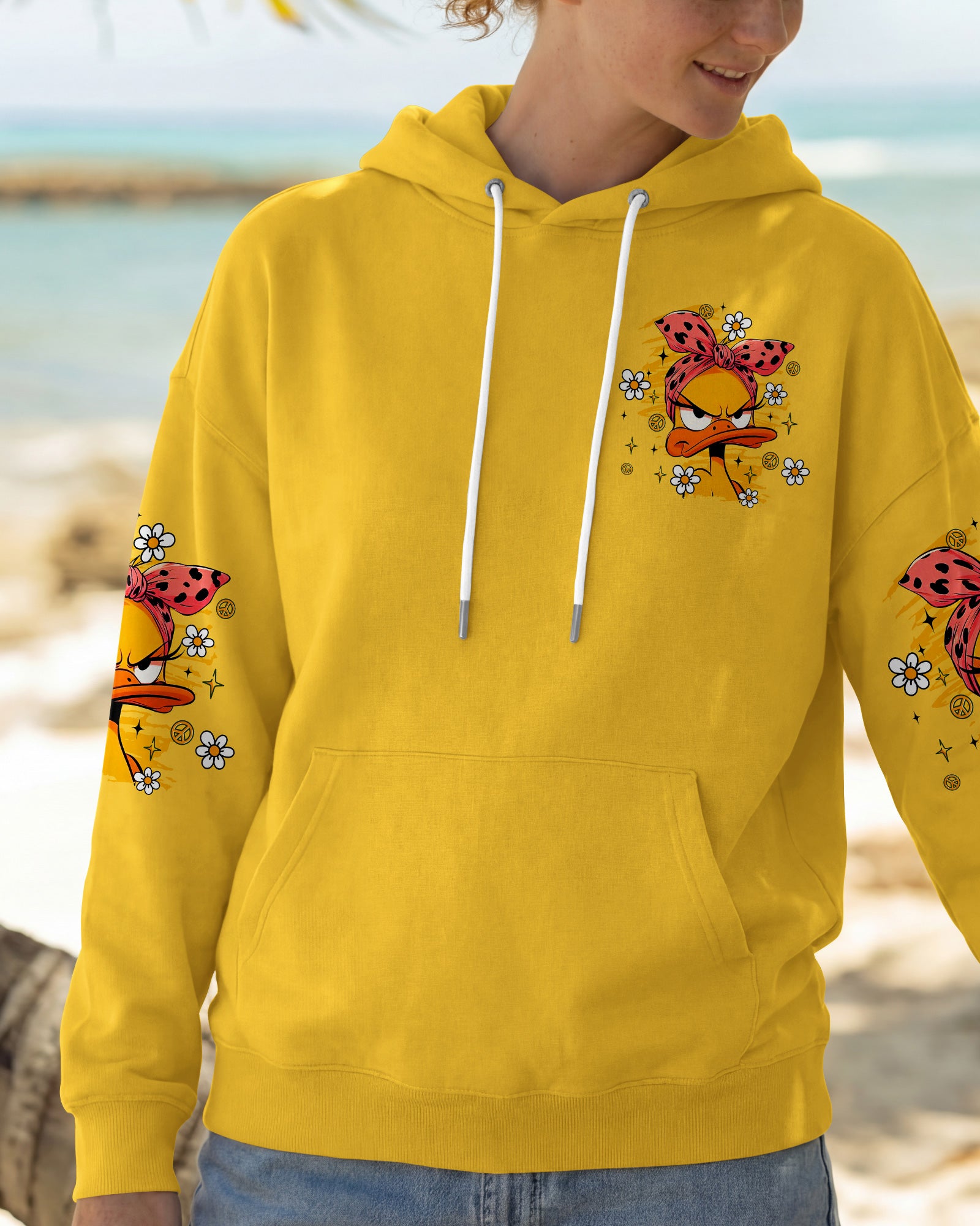 APPARENTLY I HAVE AN ATTITUDE WHO KNEW DUCK ALL OVER PRINT - TLTW0403261