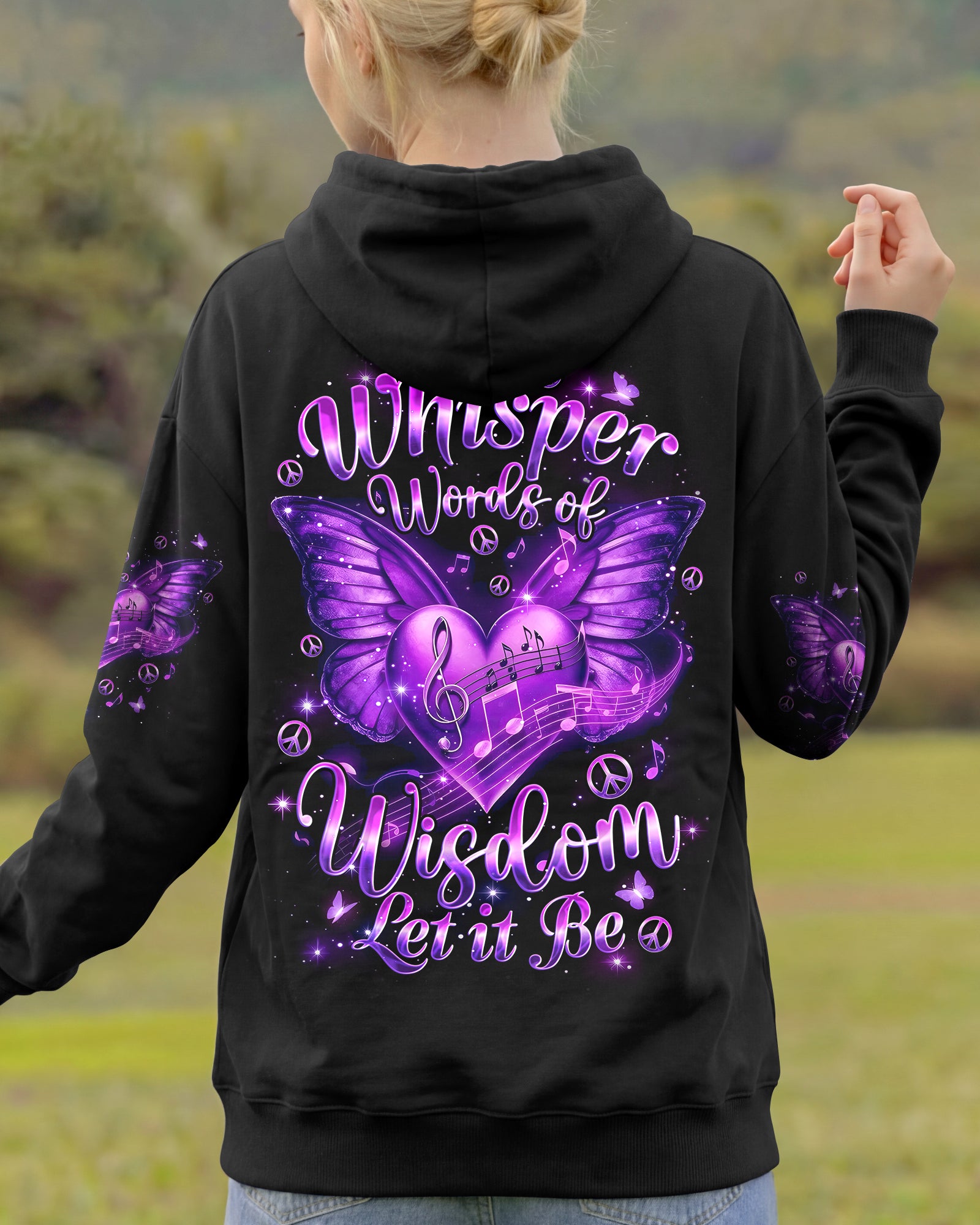 WHISPER WORDS OF WISDOM LET IT BE ALL OVER PRINT - TYQY1103263