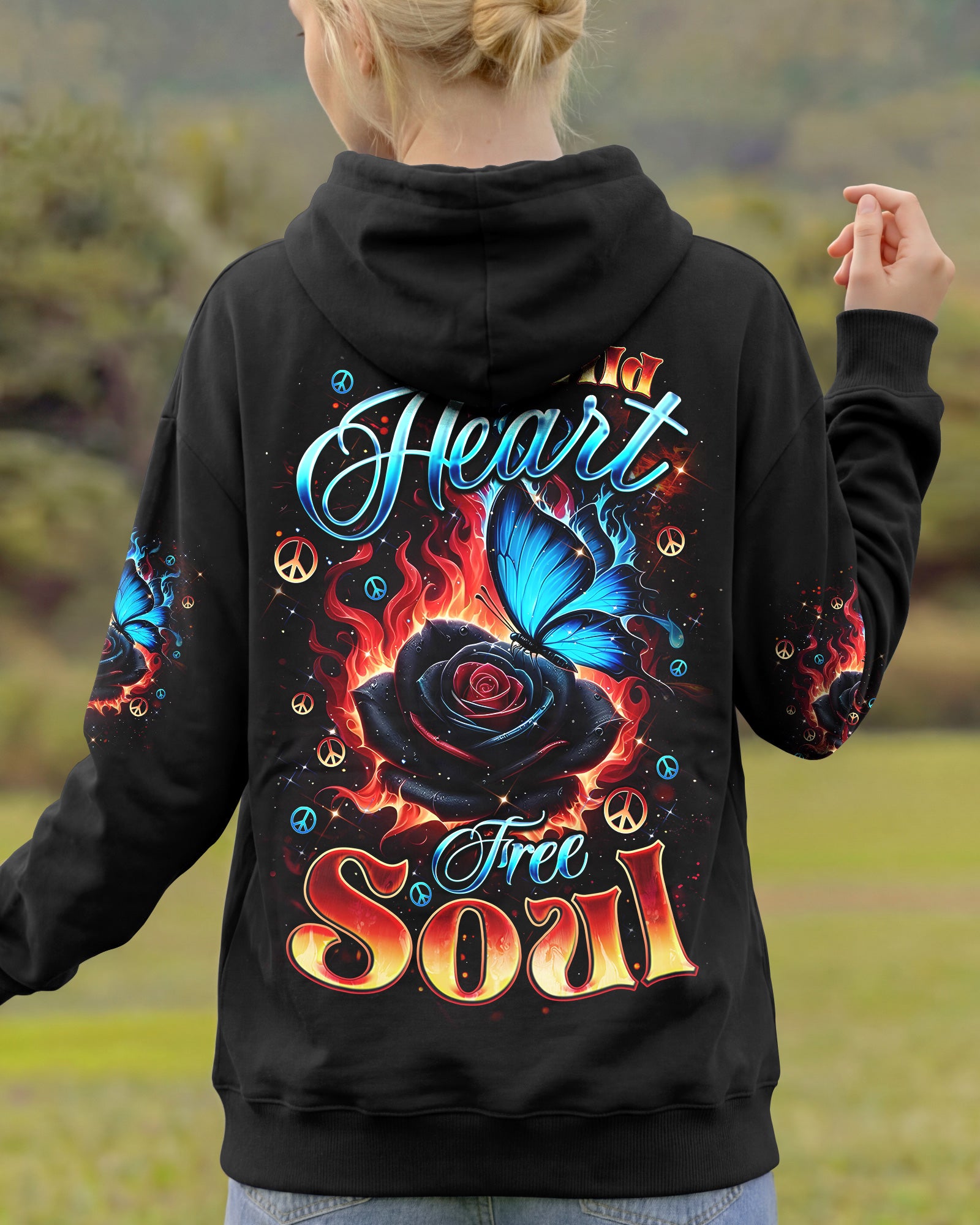 WILD HEART FREE SOUL ALL OVER PRINT - TYQY0403263