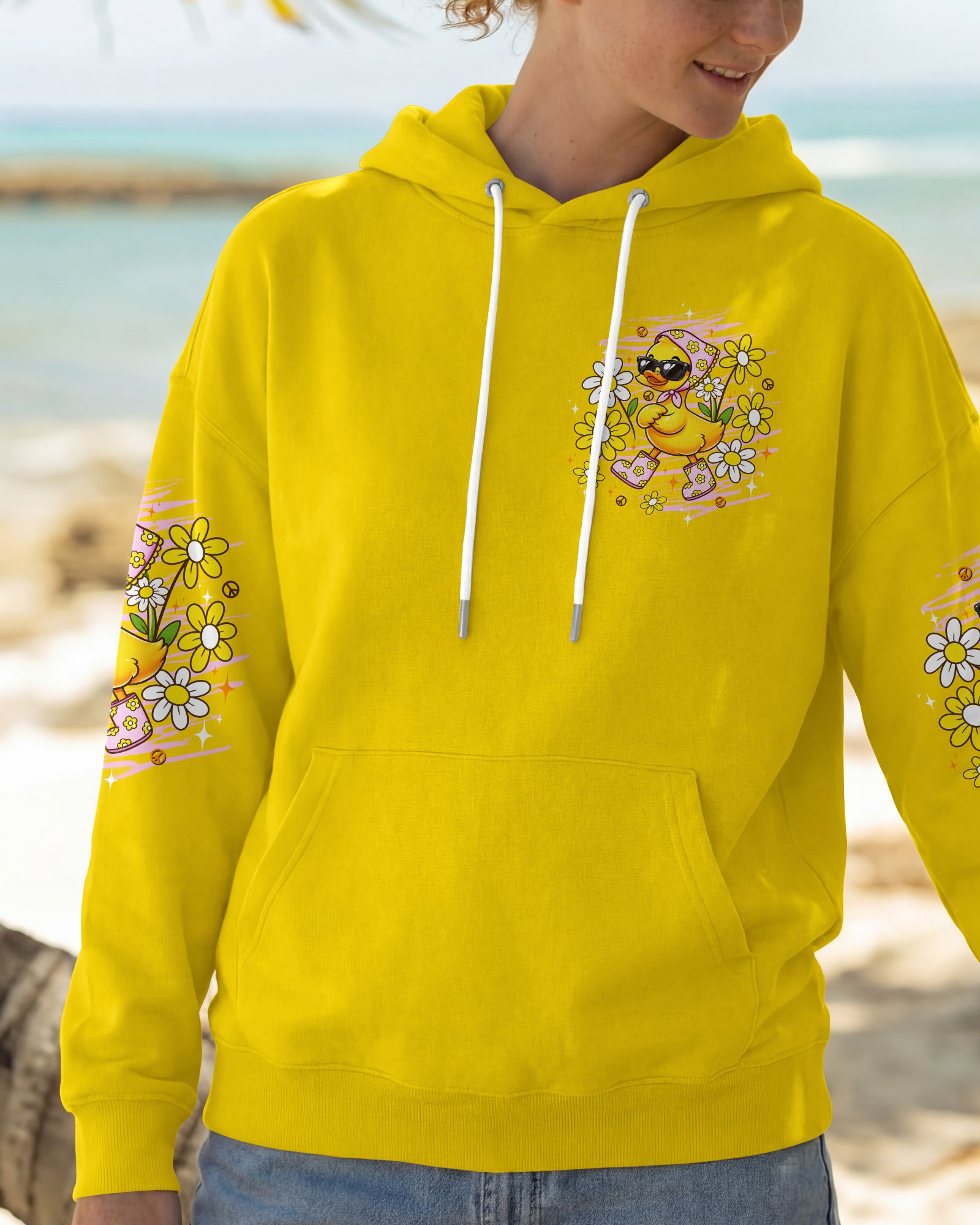I'M NOT SHORT DUCK  ALL OVER PRINT - TLTW1107263