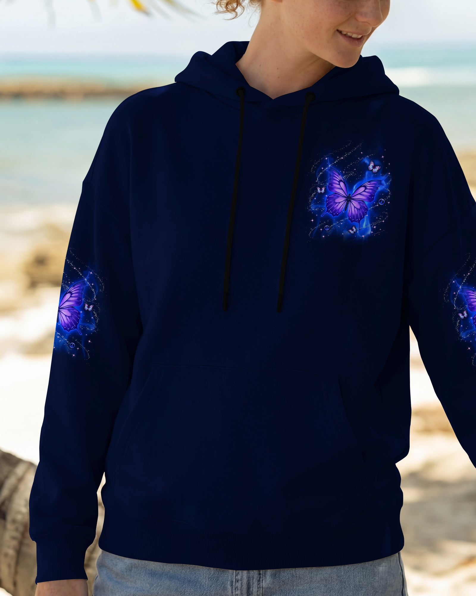 WHISPER WORDS OF WISDOM LET IT BE BUTTERFLY ALL OVER PRINT - TYLN0303263