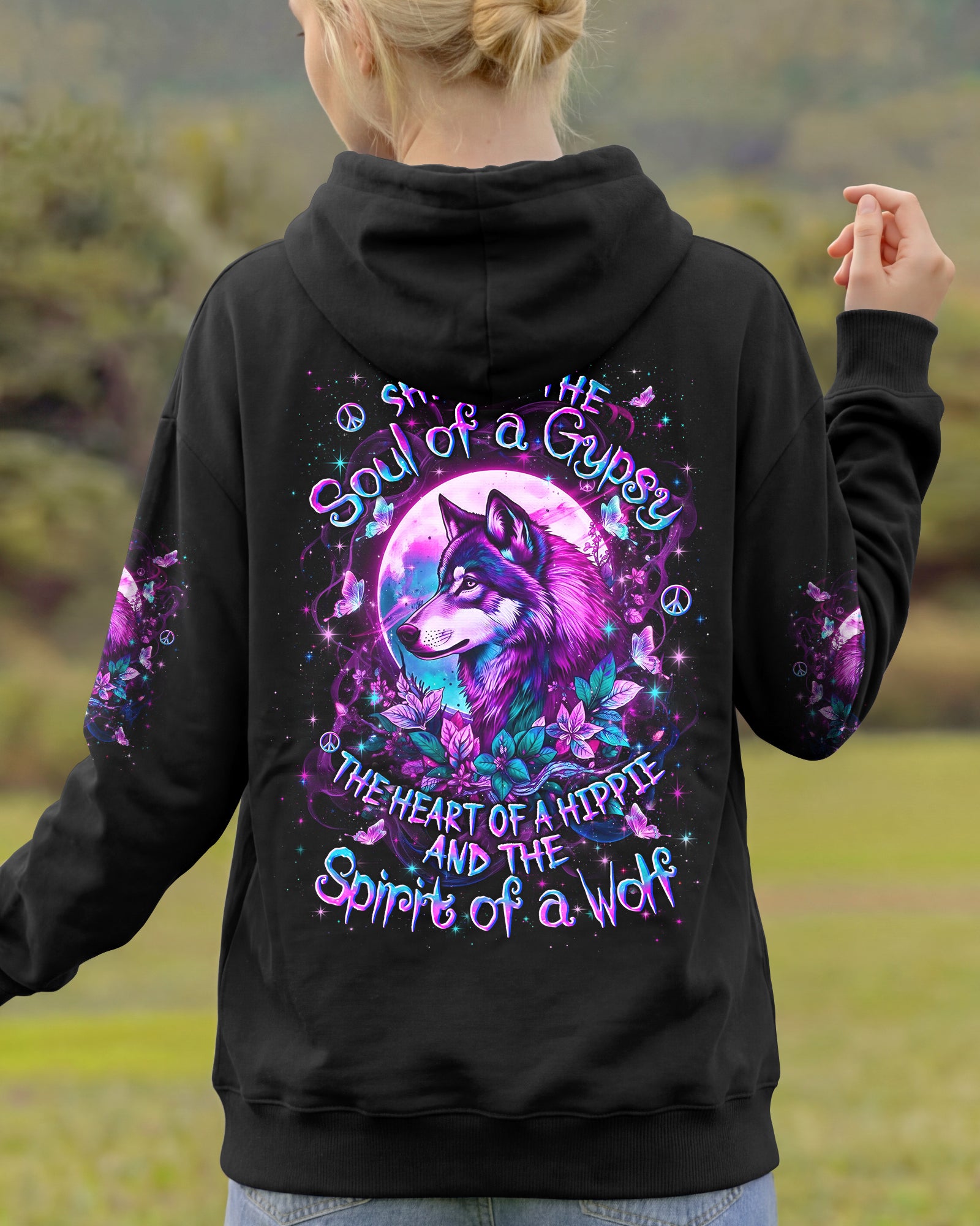 SPIRIT OF A WOLF ALL OVER PRINT - YHLN3001261