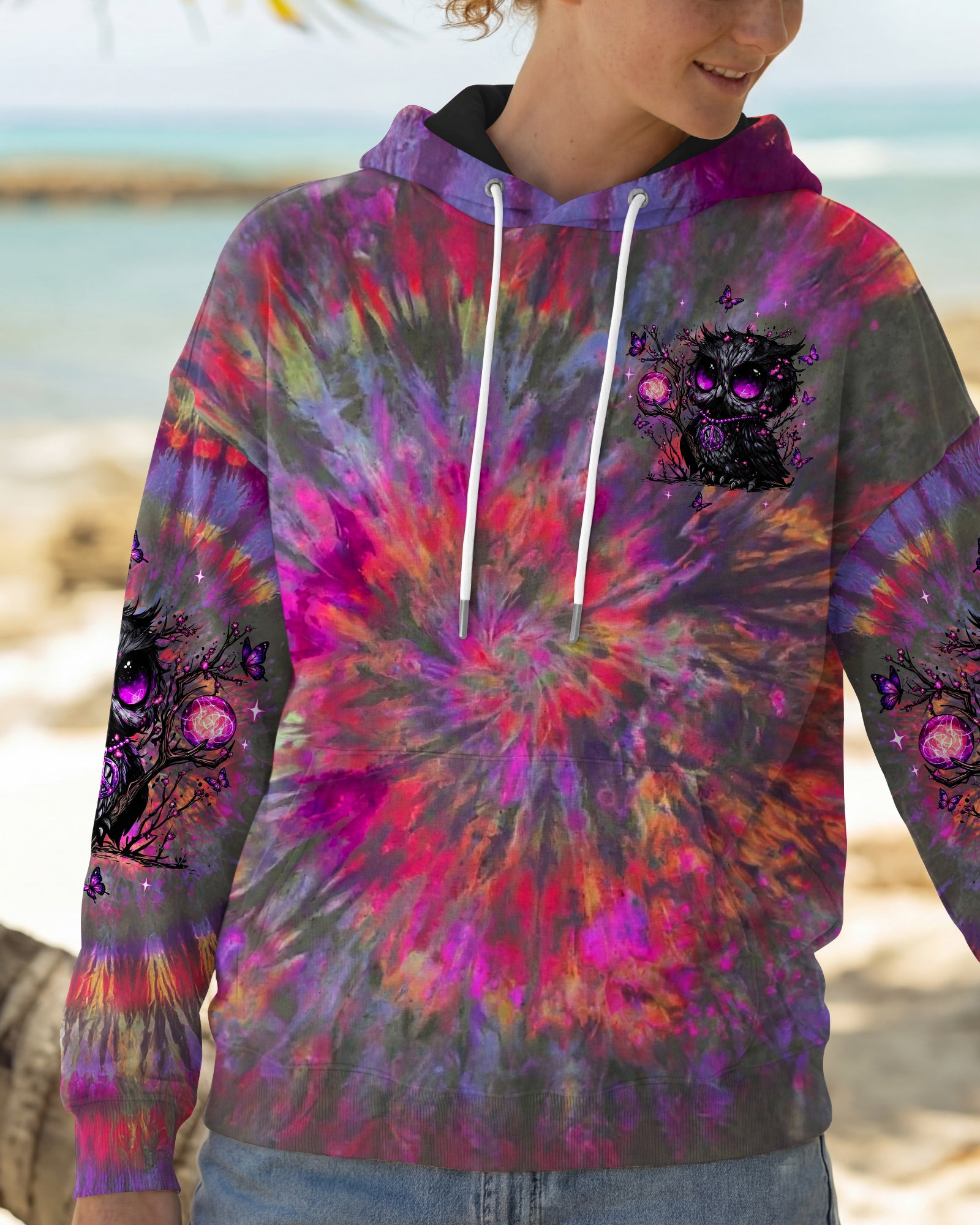 HELLO DARKNESS MY OLD FRIEND OWL ALL OVER PRINT - TLNT2901261
