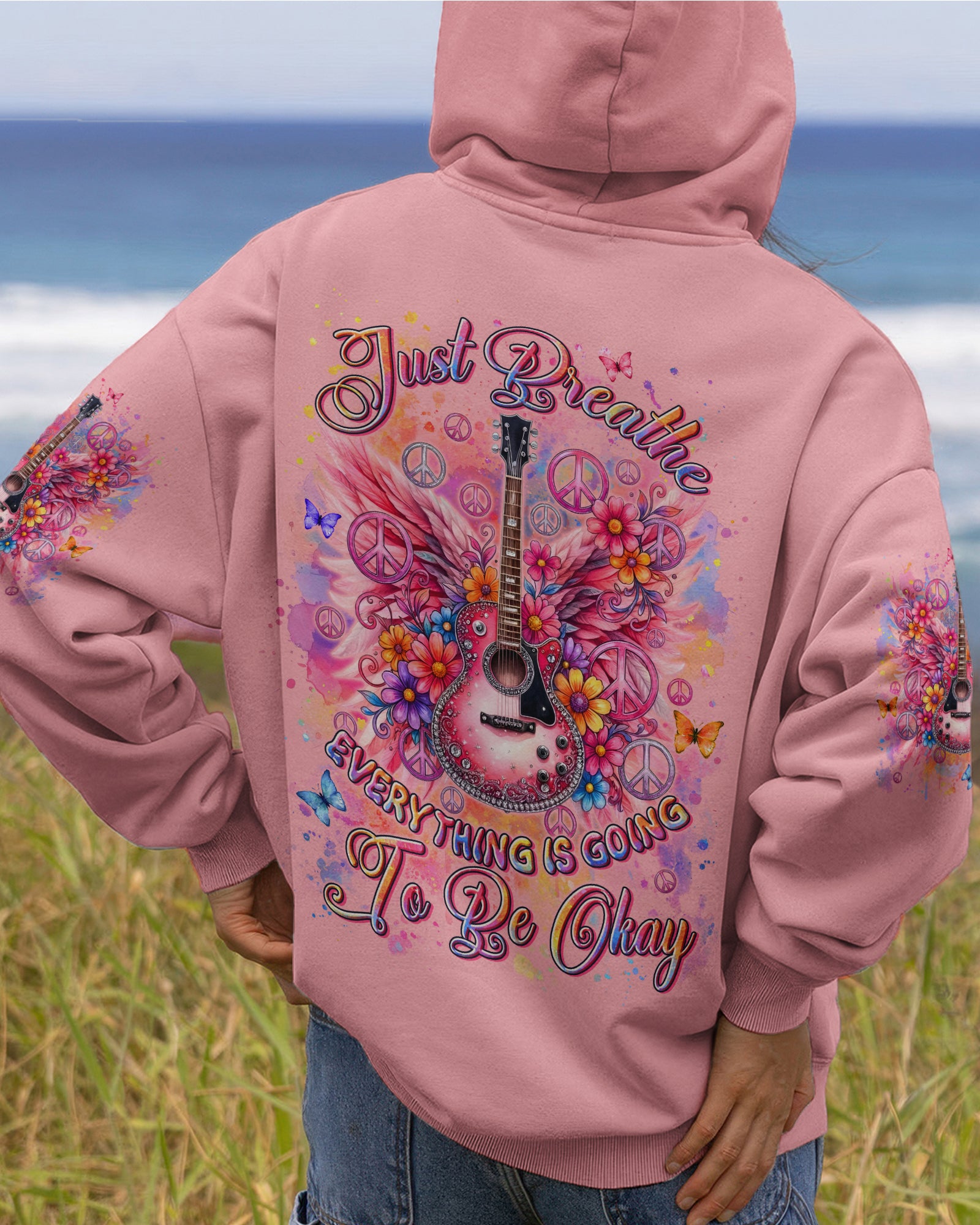 JUST BREATHE GUITAR ALL OVER PRINT - TYLN2403262