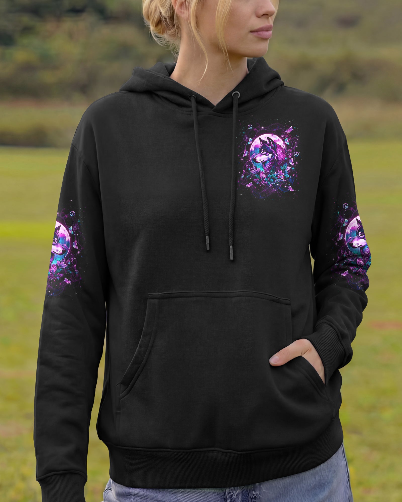 SPIRIT OF A WOLF ALL OVER PRINT - YHLN3001261
