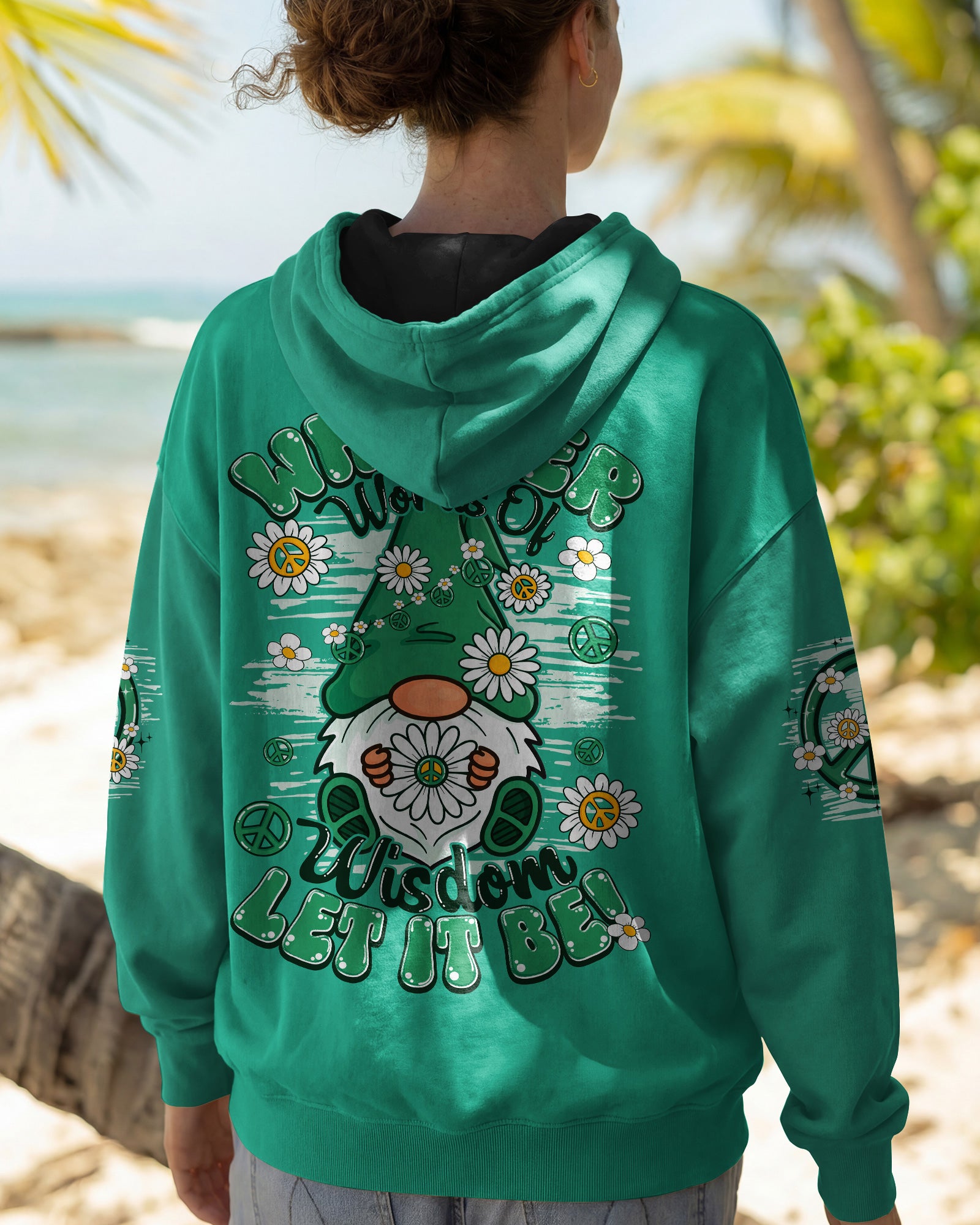 WHISPER WORDS OF WISDOM LET IT BE GNOMIES ALL OVER PRINT - TY0602261