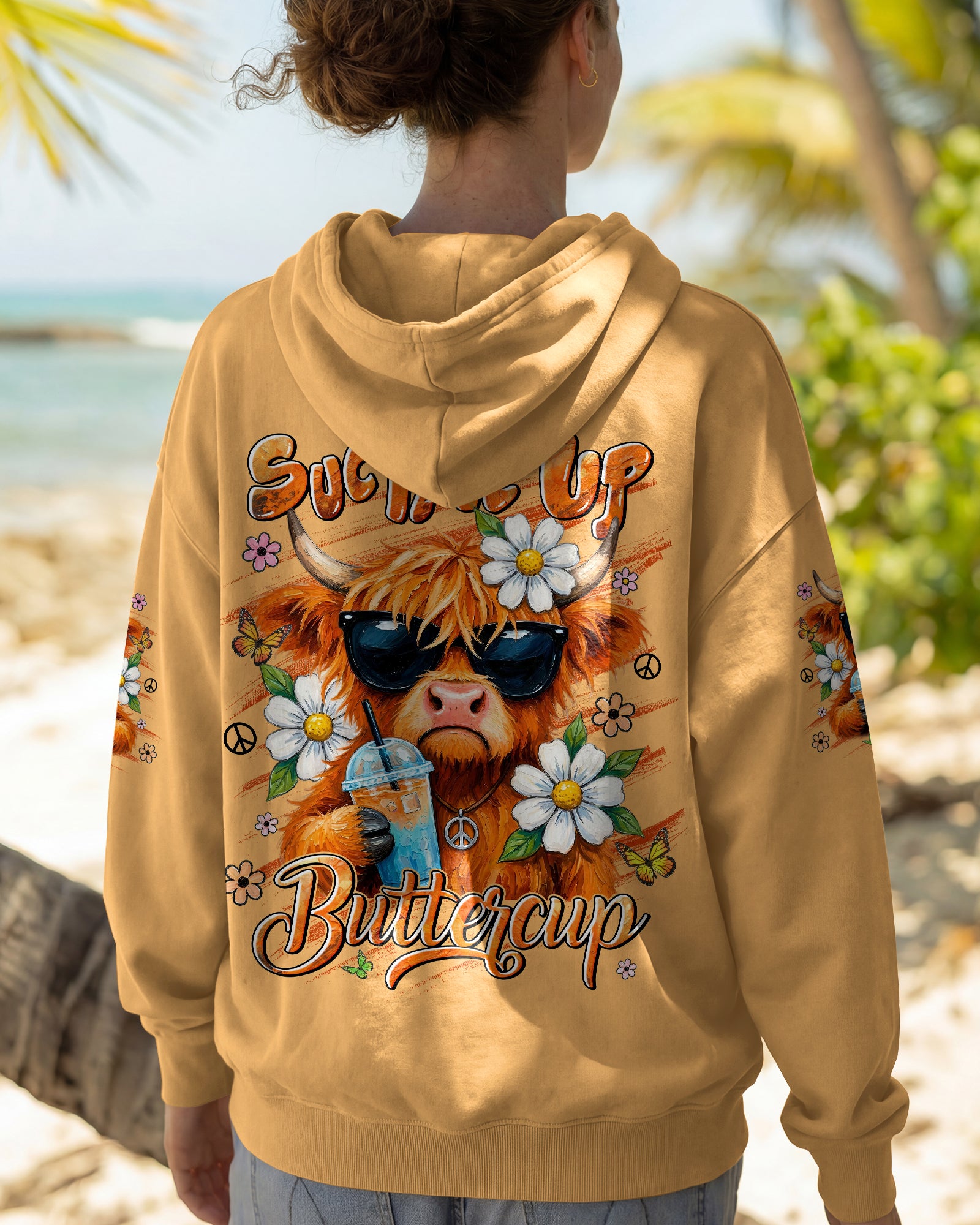 SUCK IT UP BUTTERCUP COW ALL OVER PRINT - TYLN1106261