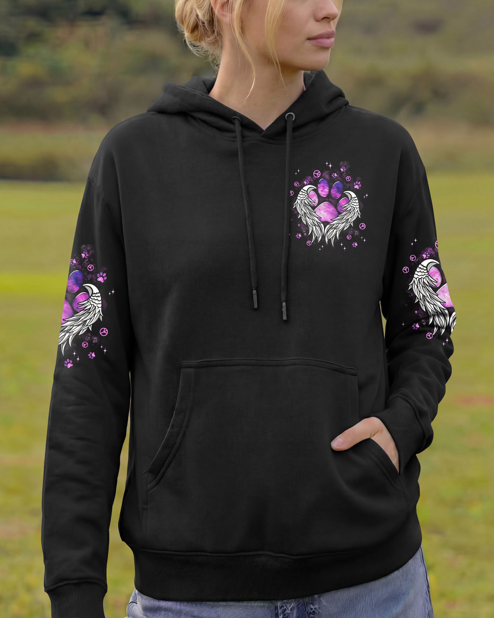 LOVE MY GUARDIAN ANGEL PAW ALL OVER PRINT - TYPQ0502261