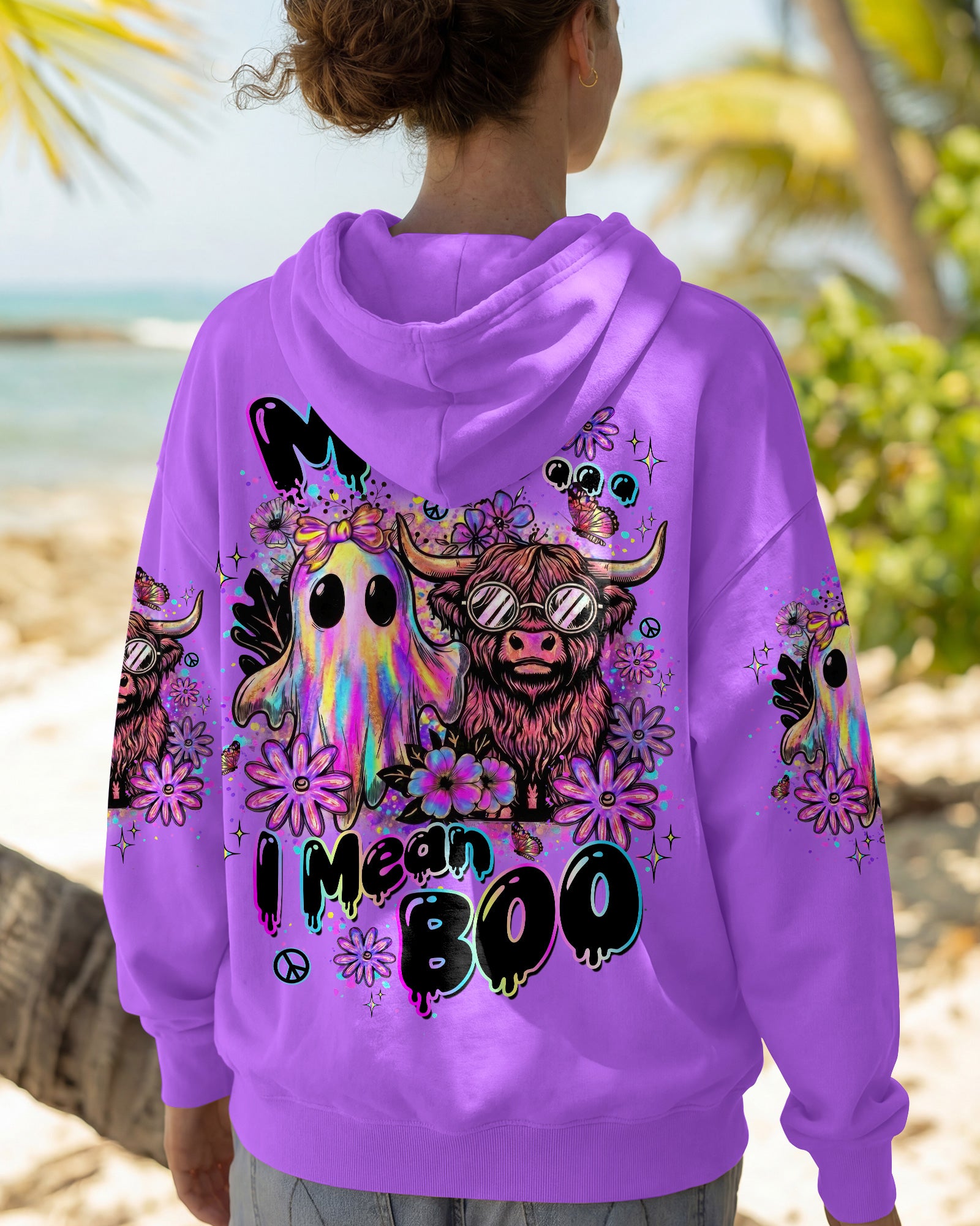 MOO I MEAN BOO HALLOWEEN ALL OVER PRINT - TLTW2007263