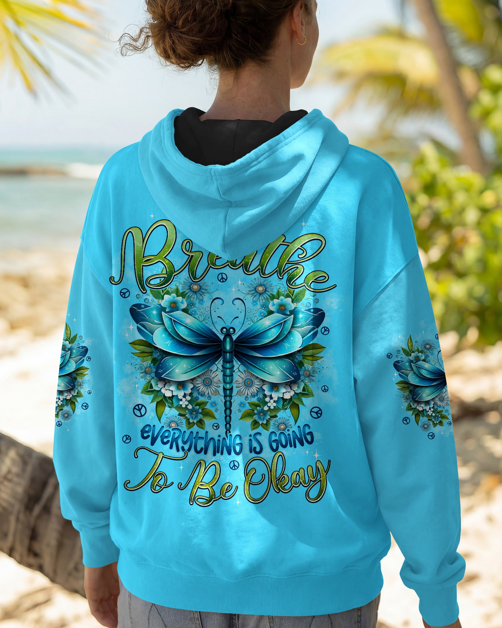 JUST BREATHE DRAGONFLY ALL OVER PRINT - TYPQ2901262