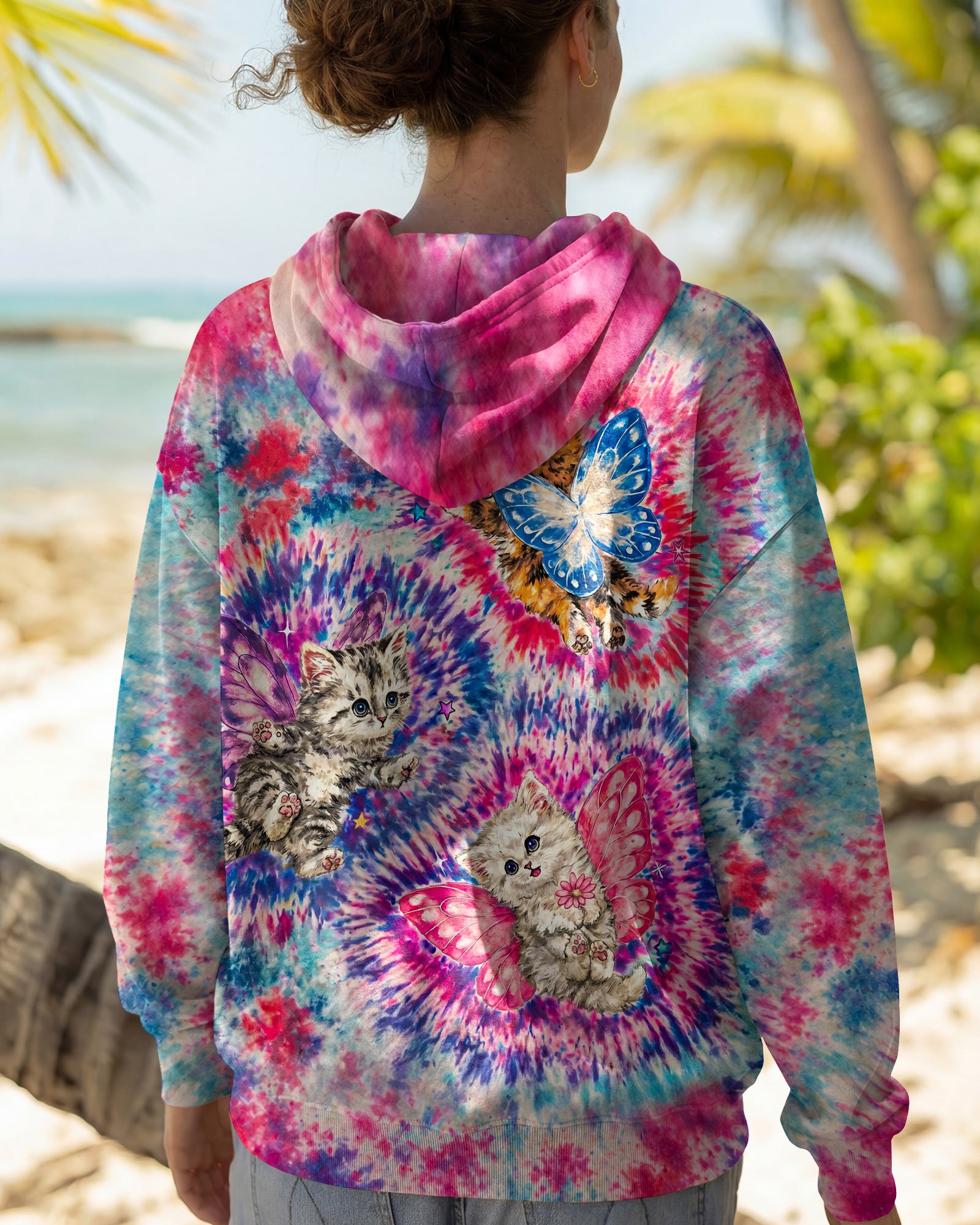 FAIRY KITTEN DREAM HIPPIE ALL OVER PRINT - KM2904261