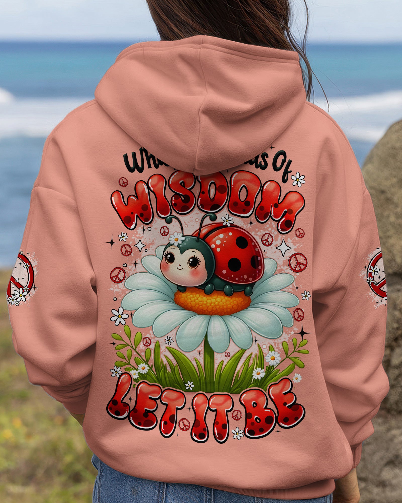WHISPER WORDS OF WISDOM LET IT BE LADYBUG ALL OVER PRINT - TYQY0203262