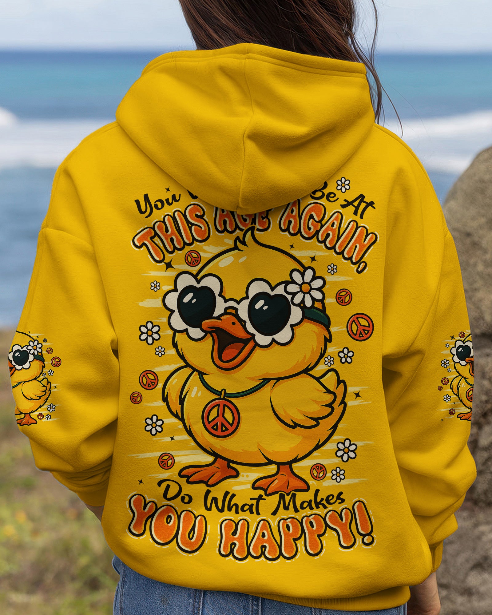 DO WHAT MAKES YOU HAPPY DUCK ALL OVER PRINT - TYPQ1209251