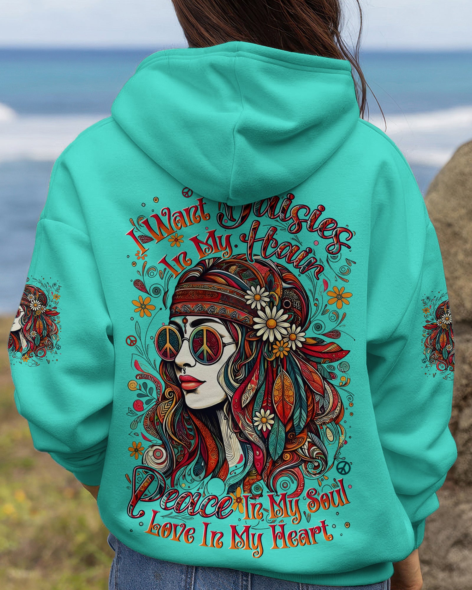 I WANT DAISIES IN MY HAIR PEACE IN MY SOUL ALL OVER PRINT - TYLN2703261