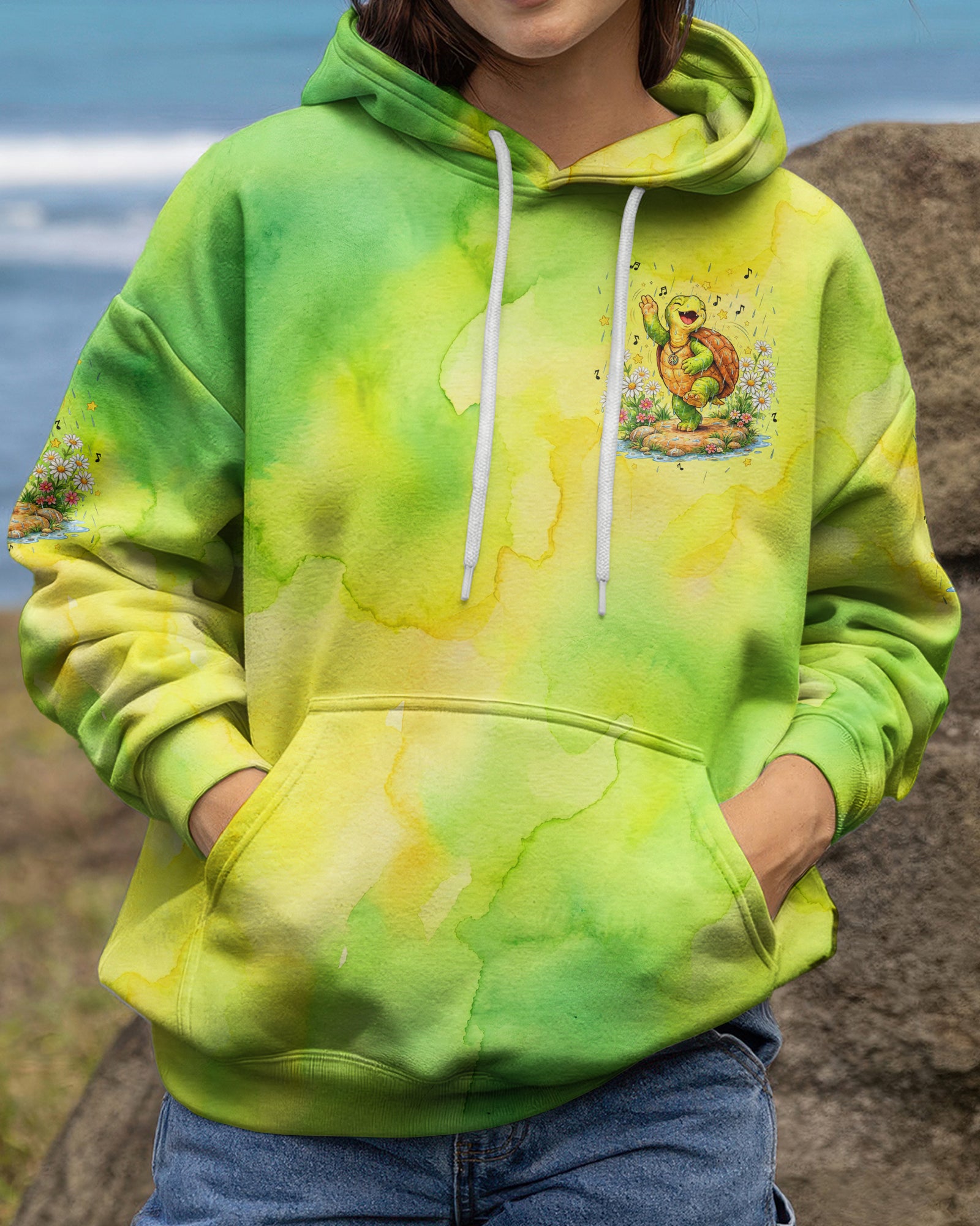 DANCE IN THE RAIN TURTLE ALL OVER PRINT - TYLN2505261