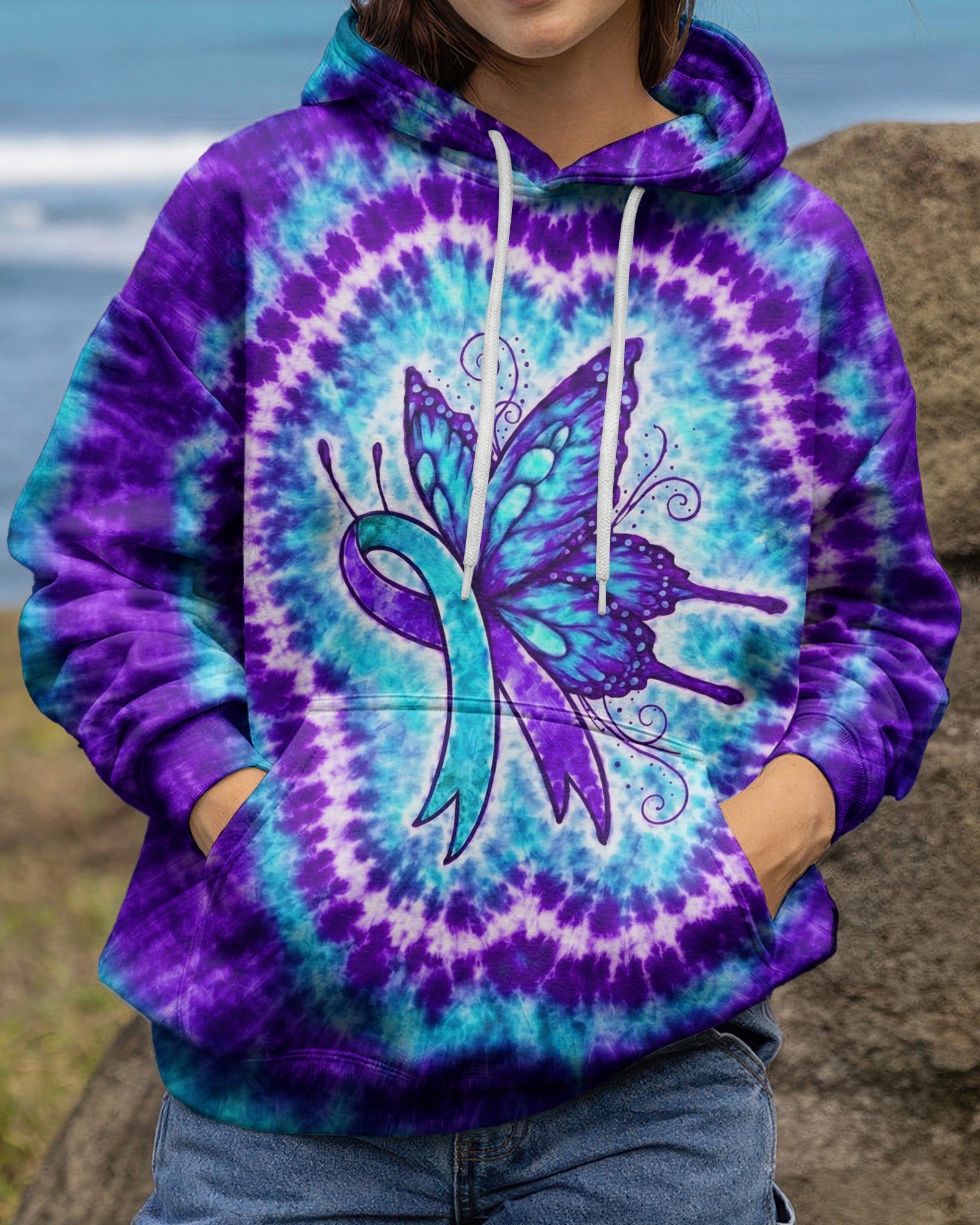 NO STORY SHOULD END TOO SOON BUTTERFLY SUICIDE PREVENTION ALL OVER PRINT  - TLNO1607261