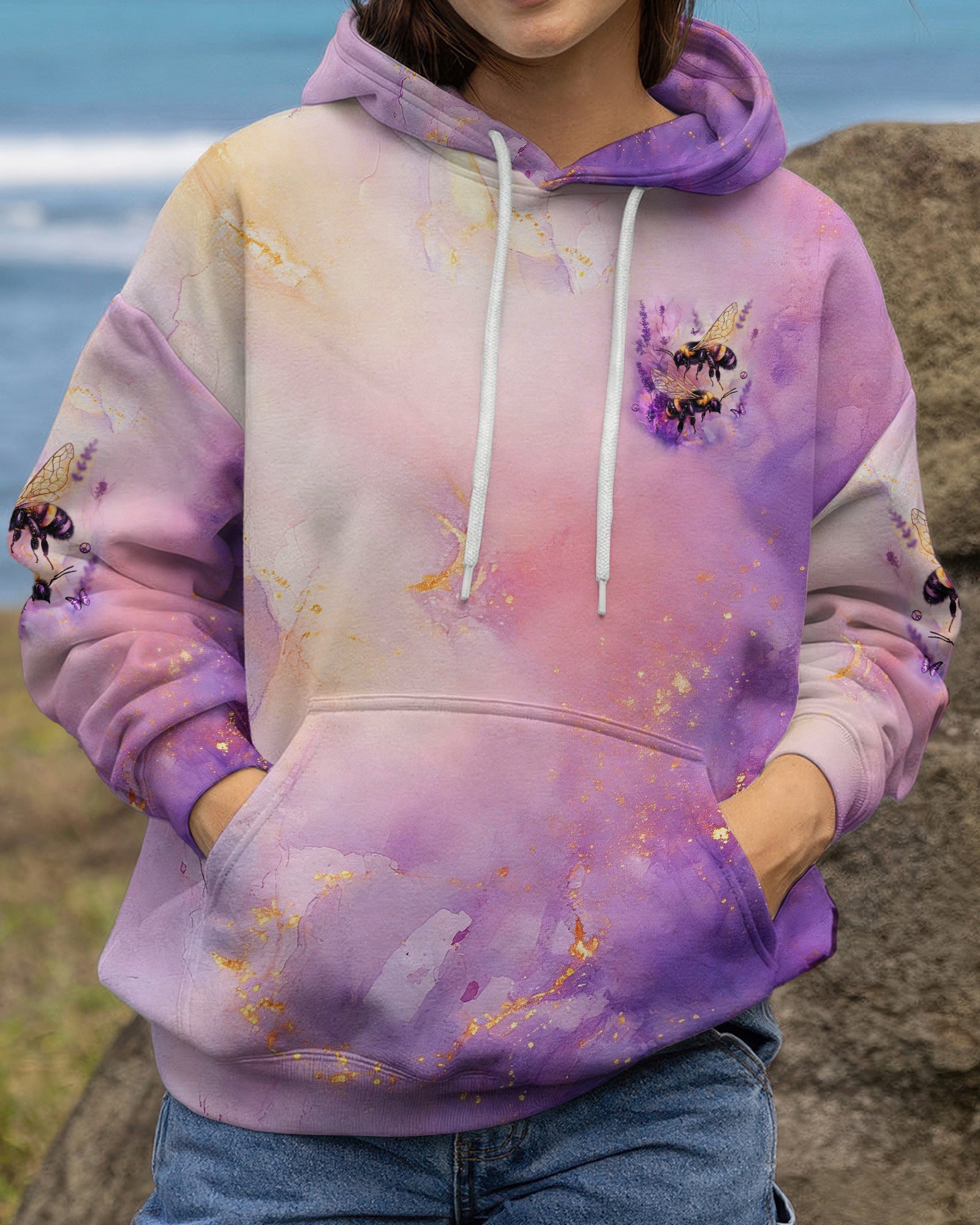 WHISPER WORDS OF WISDOM LET IT BEE ALL OVER PRINT - TLHG2403262