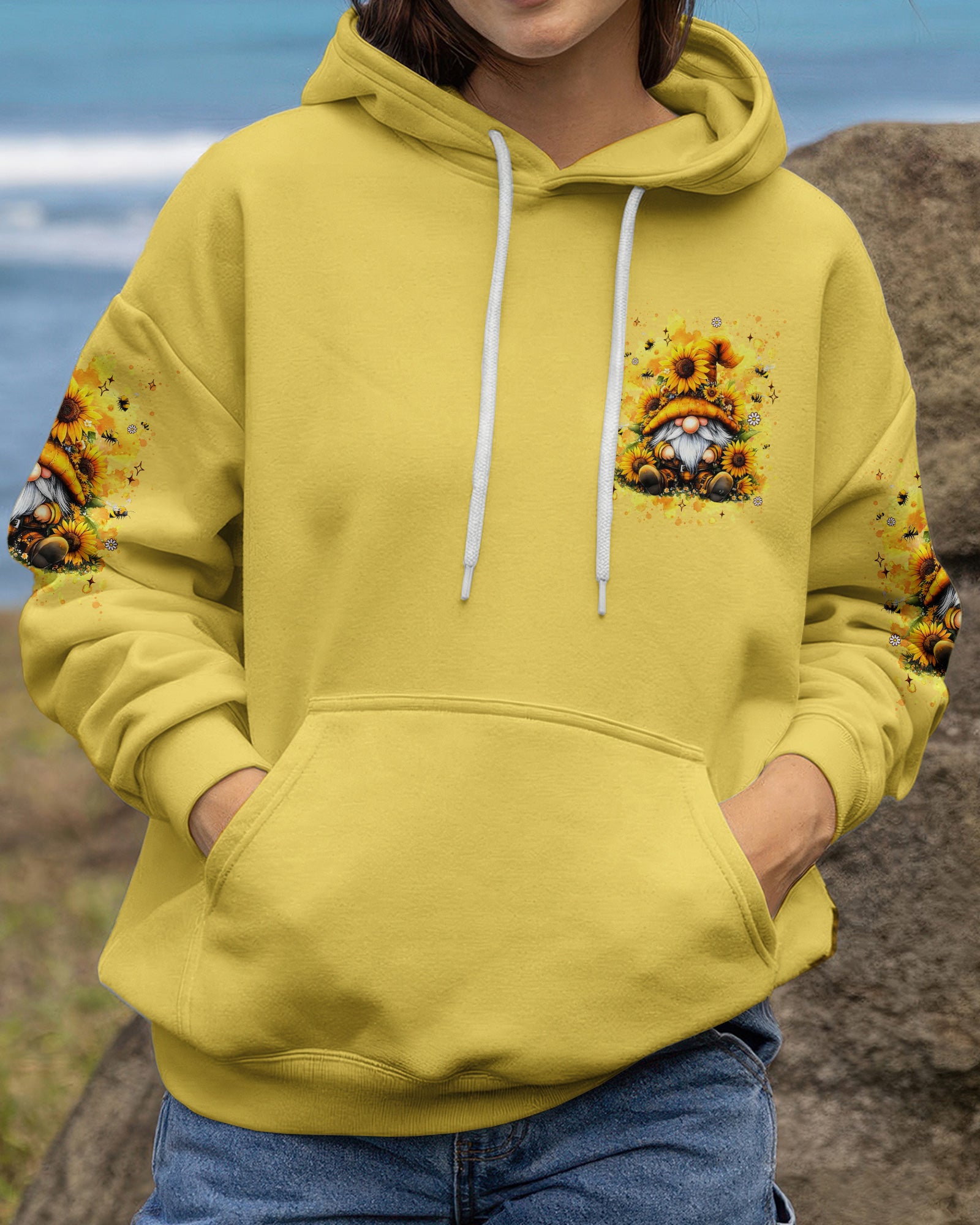 WHISPER WORDS OF WISDOM LET IT BEE GNOME ALL OVER PRINT - TYLN2206262
