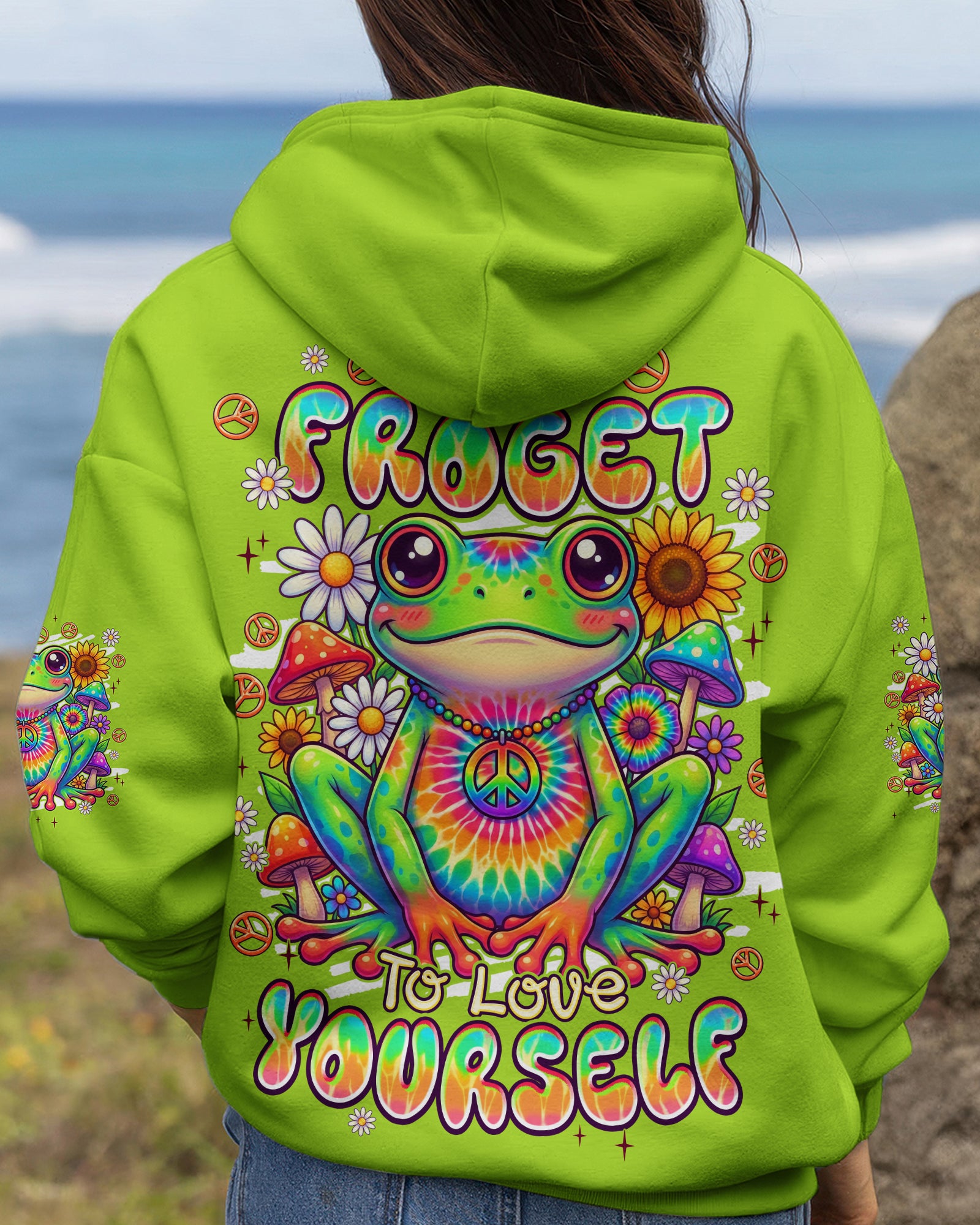 DON'T FROGET TO LOVE YOURSELF ALL OVER PRINT - TYPQ0907262