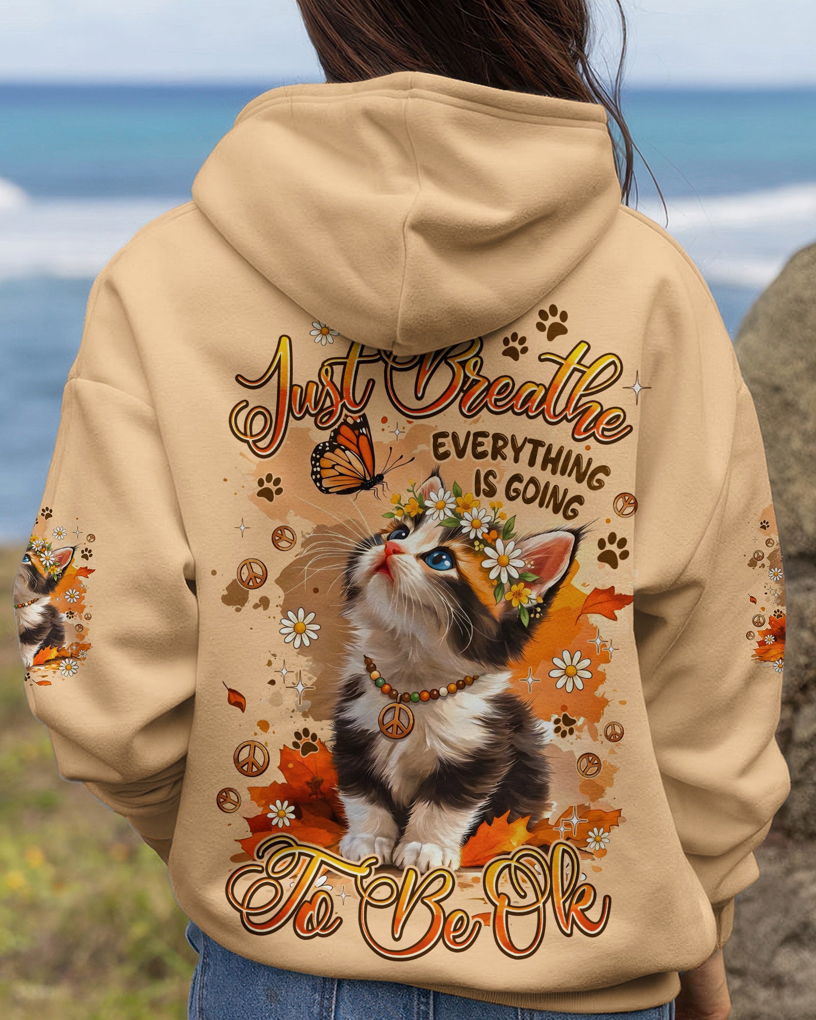 JUST BREATHE CAT ALL OVER PRINT - TYPQ1805261