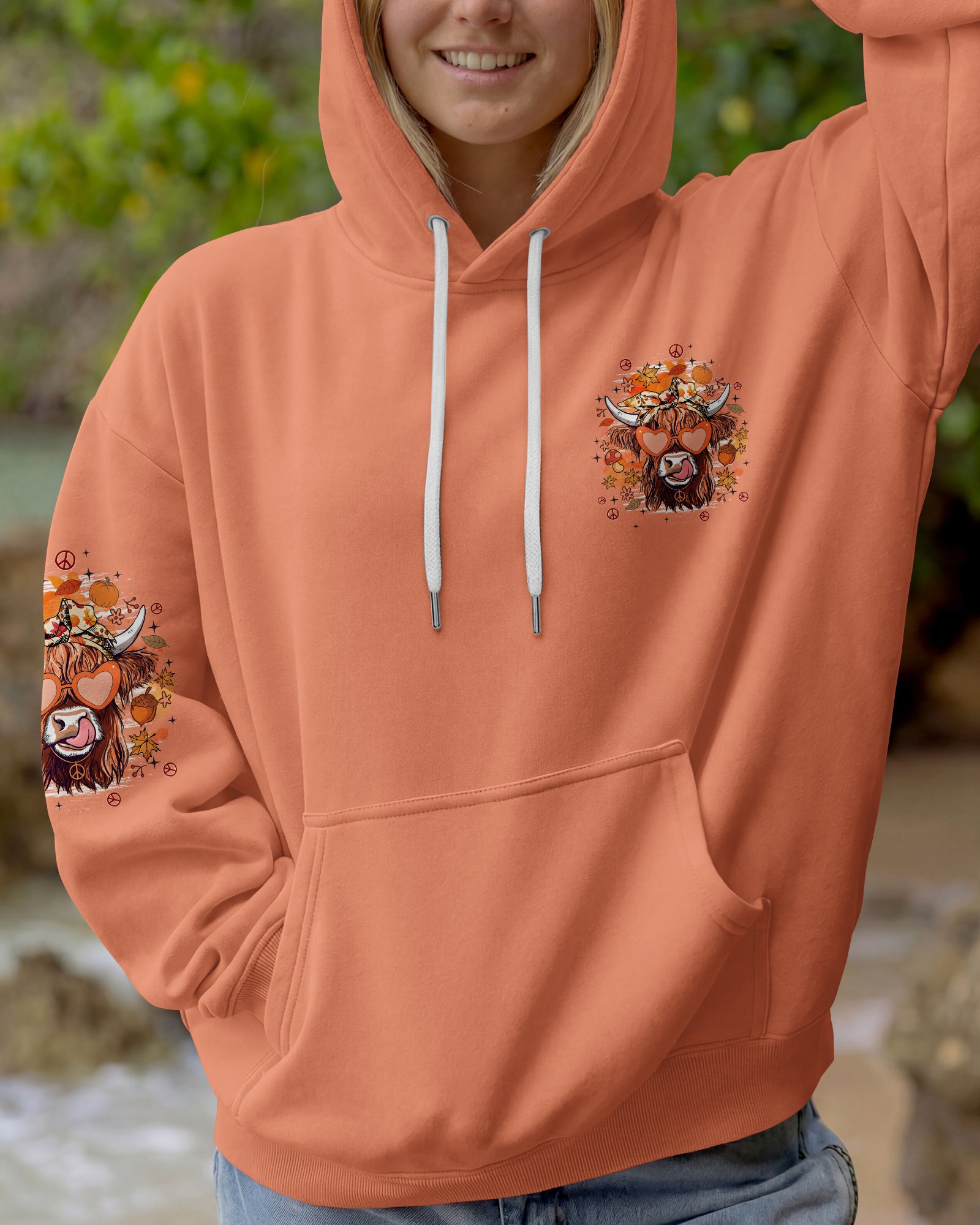 ALL THE GOOD ONES ARE A LITTLE CRAZY HIGHLAND COW ALL OVER PRINT - TYPQ0608261