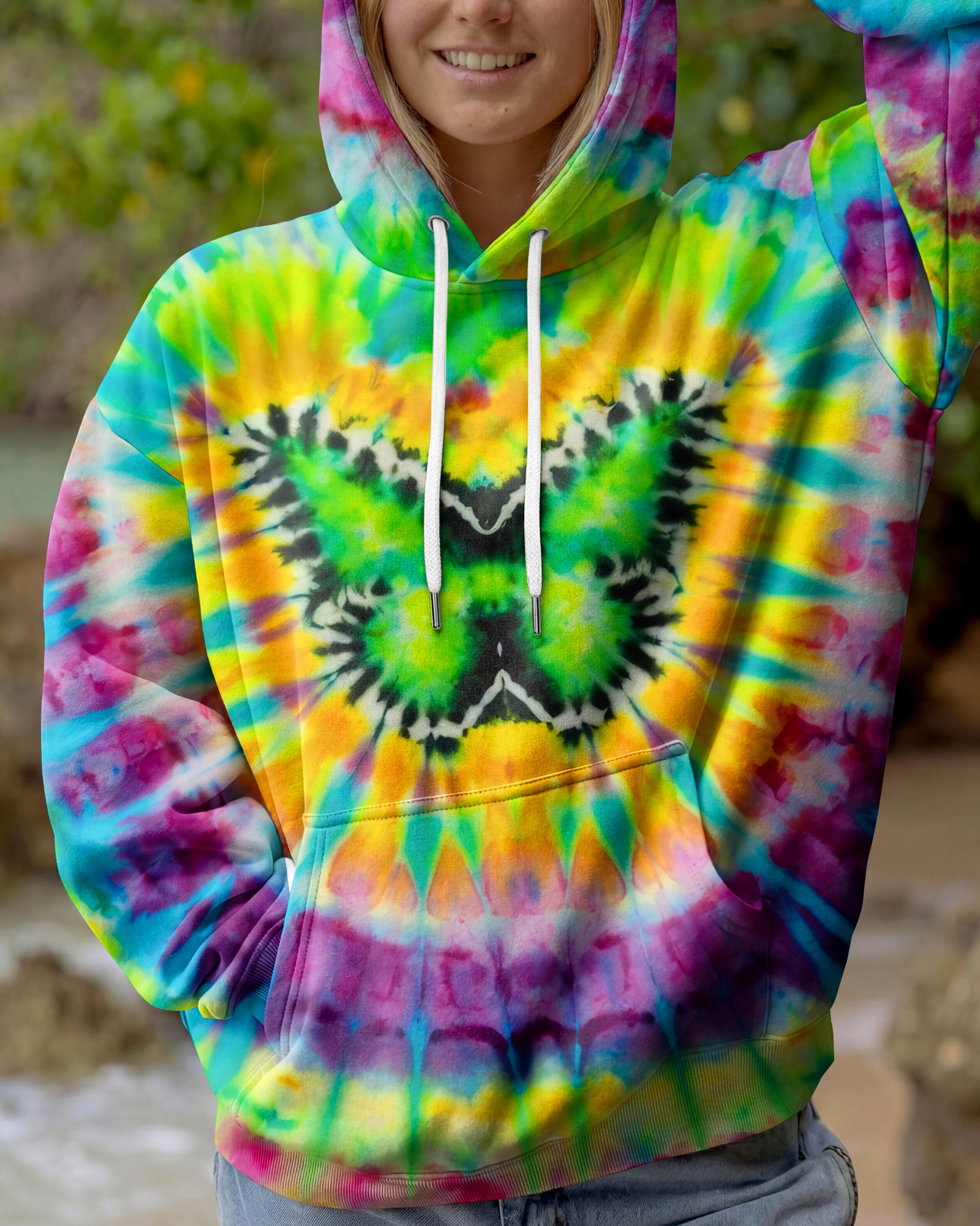 HIPPIE BUTTERFLY SWIRL ALL OVER PRINT - KM0104261