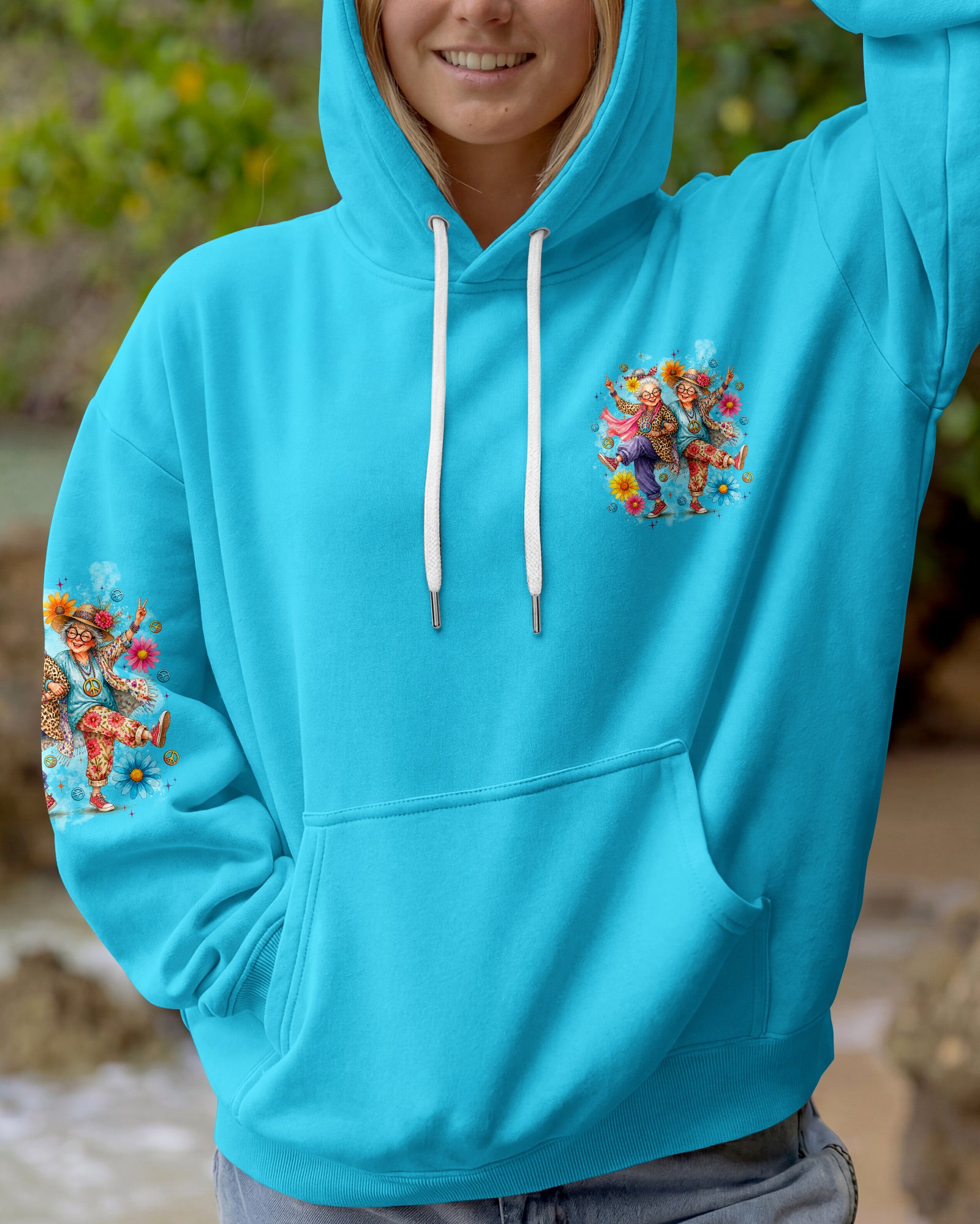 OLD HIPPIES ALL OVER PRINT - TYPQ3107262