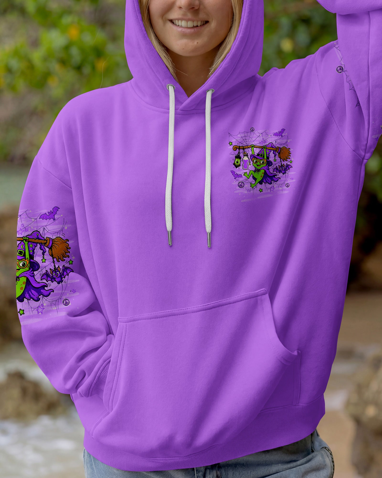 TAD BIT WICKED FROG HALLOWEEN ALL OVER PRINT - TLHN2407263