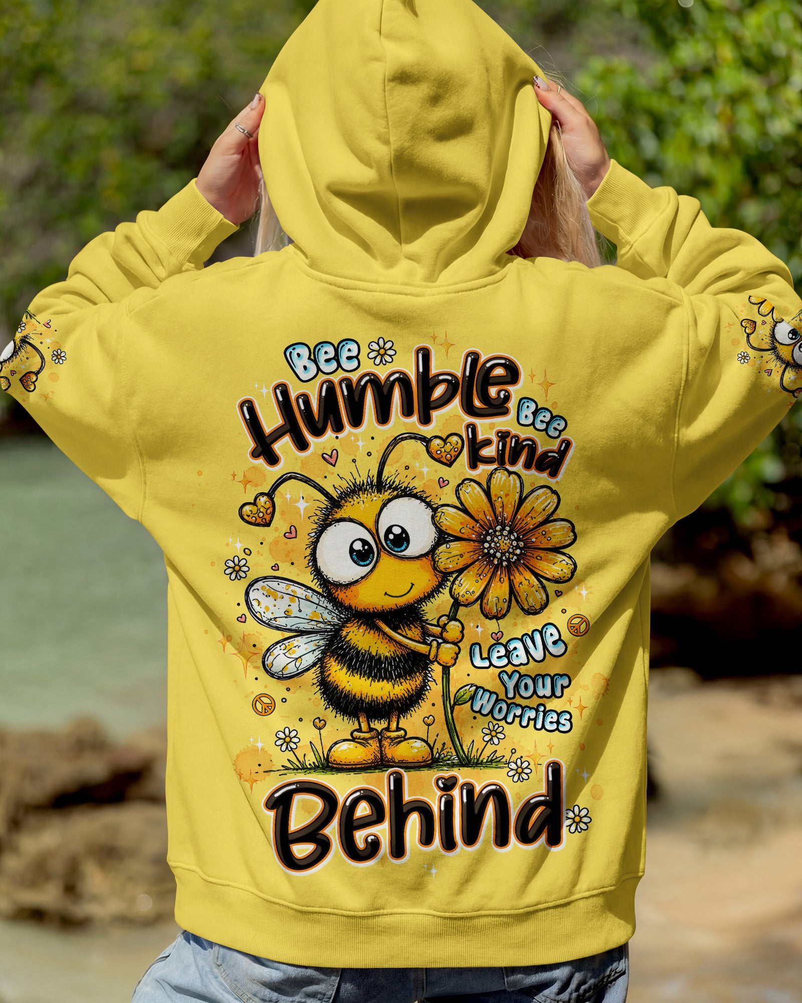BEE HUMBLE BEE KIND  ALL OVER PRINT - TLTW1007262