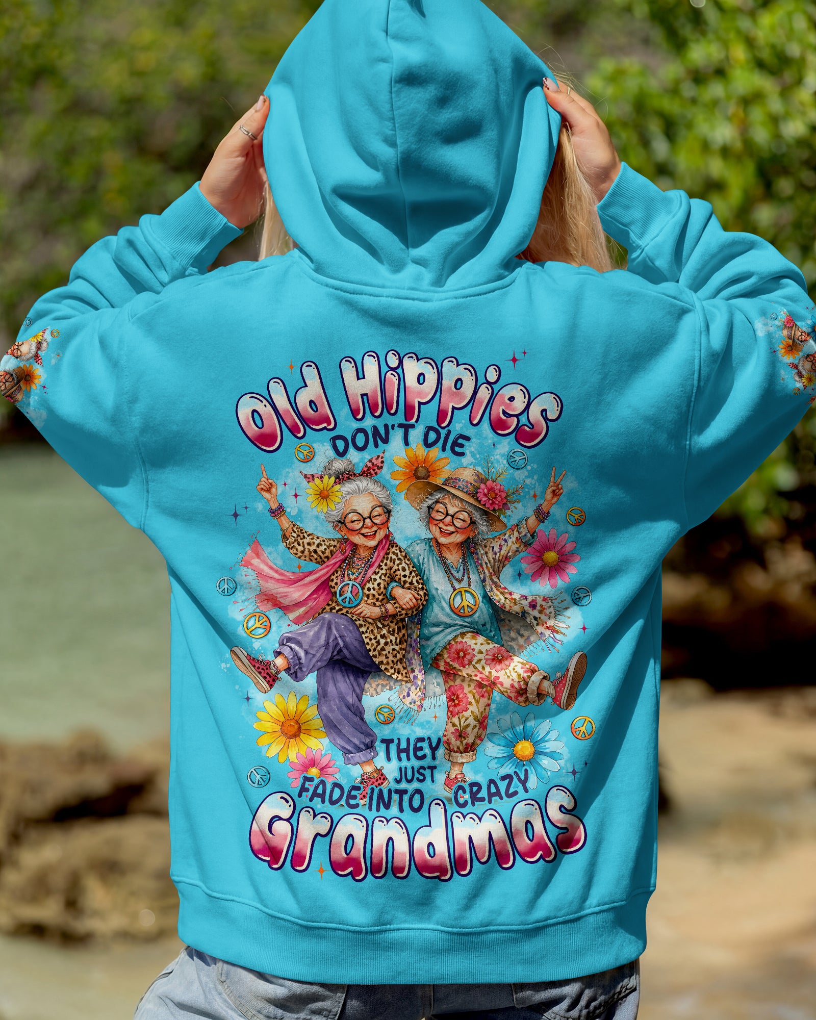 OLD HIPPIES ALL OVER PRINT - TYPQ3107262