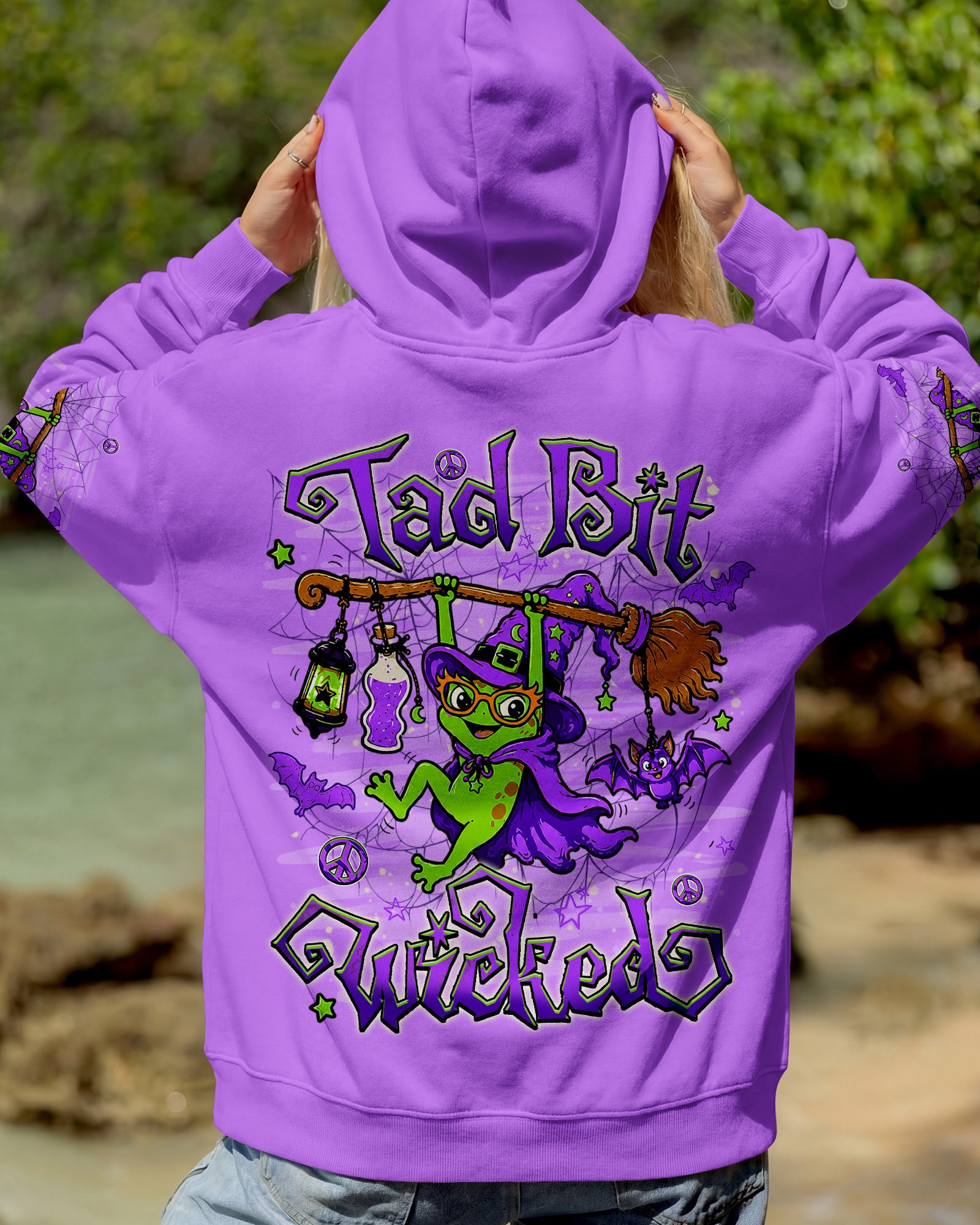 TAD BIT WICKED FROG HALLOWEEN ALL OVER PRINT - TLHN2407263