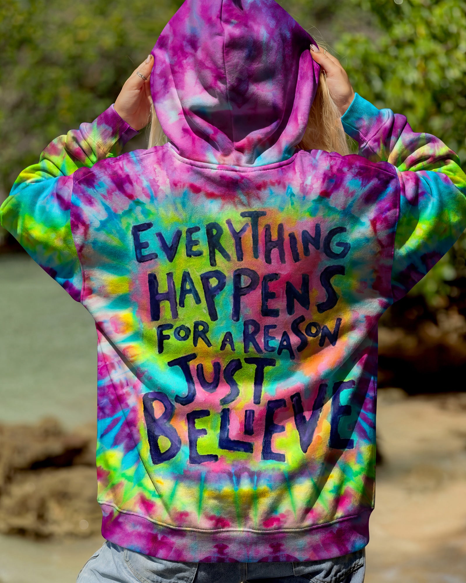 HIPPIE BUTTERFLY SWIRL ALL OVER PRINT - KM0104261