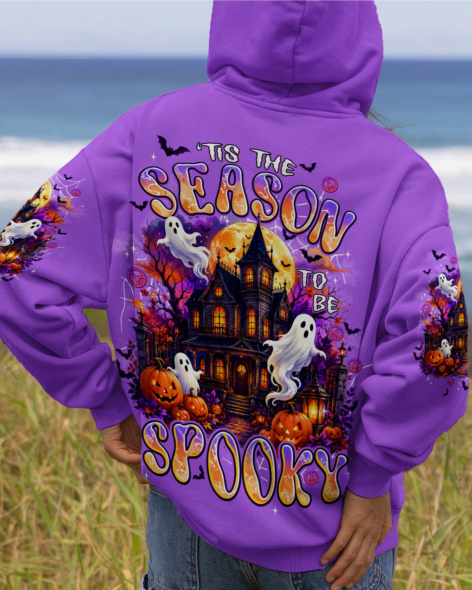TIS THE SEASON TO BE SPOOKY HALLOWEEN ALL OVER PRINT - TYPQ2807261