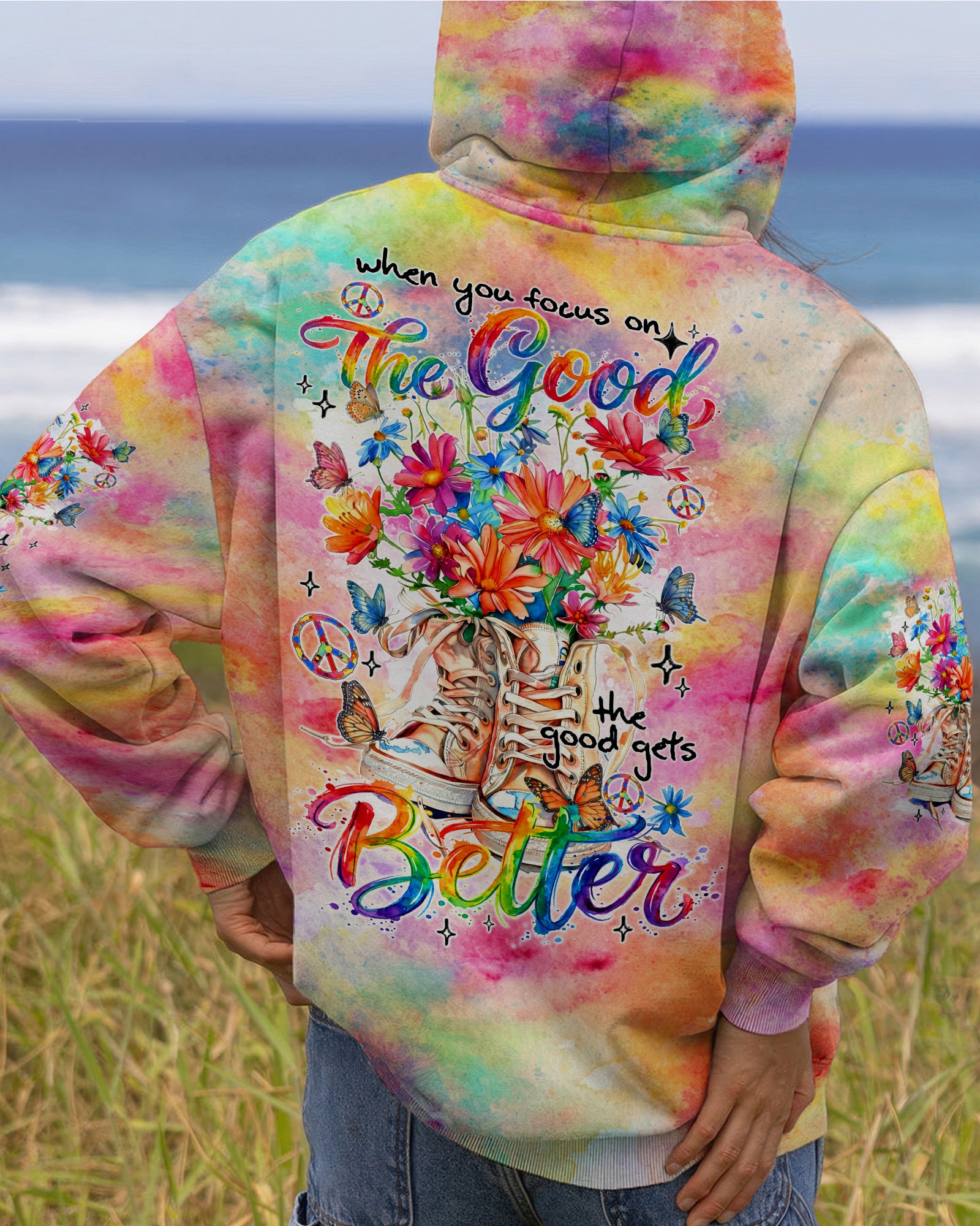 FOCUS ON THE GOOD ALL OVER PRINT - TY2104262