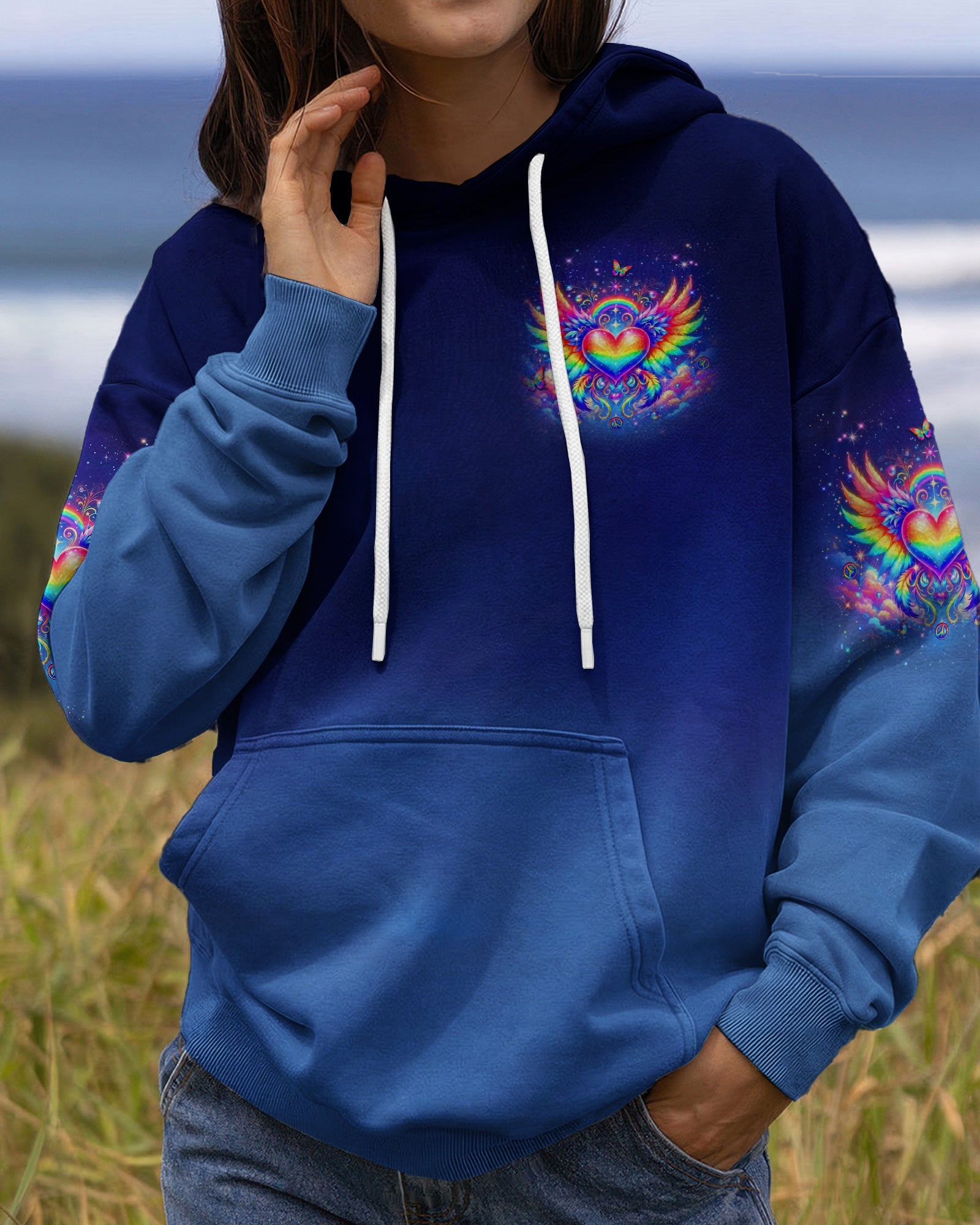 I BELIEVE THERE ARE ANGELS AMONG US ALL OVER PRINT - TYLN0503262