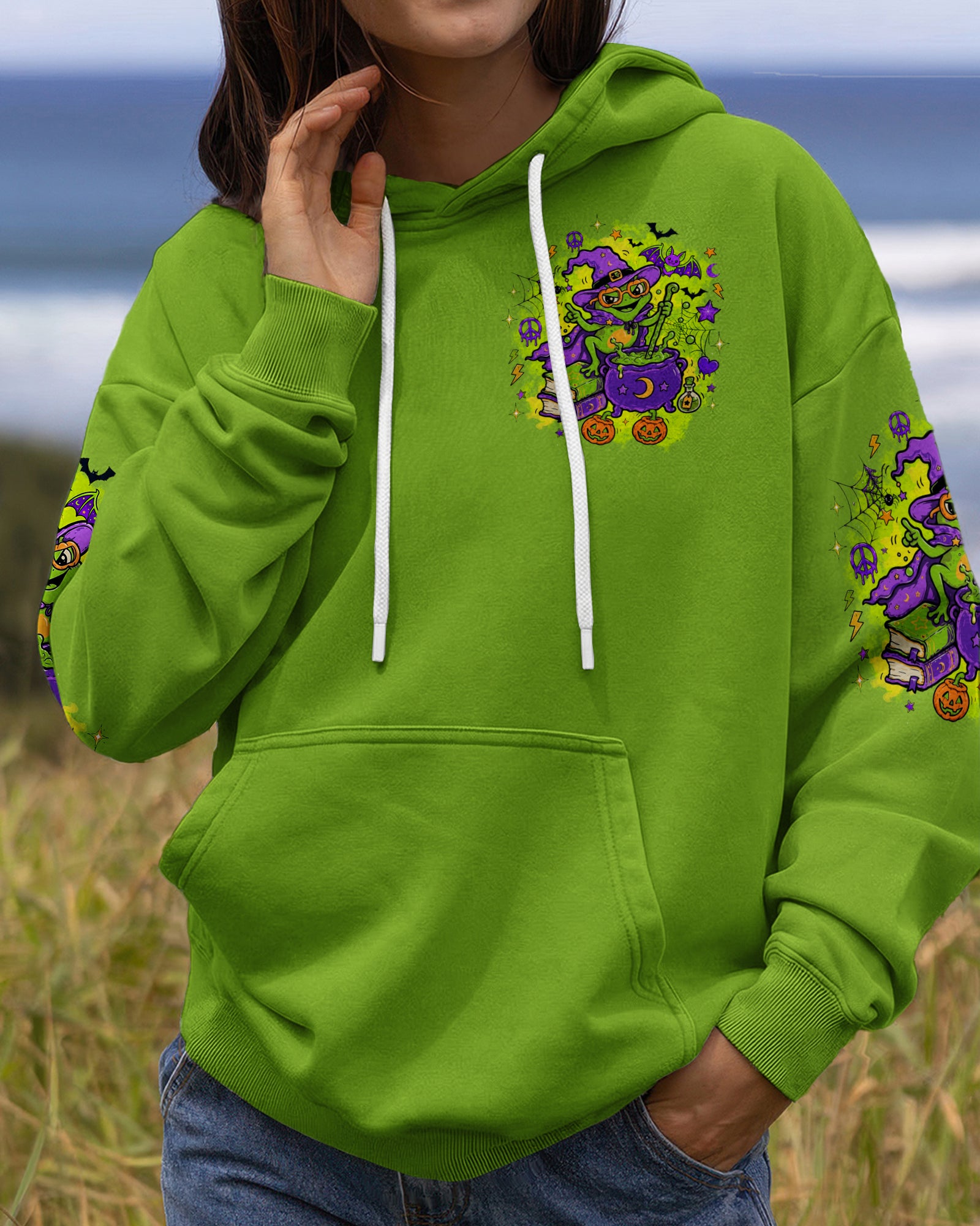 TAD BIT WICKED FROG HALLOWEEN ALL OVER PRINT - TLTW2107261