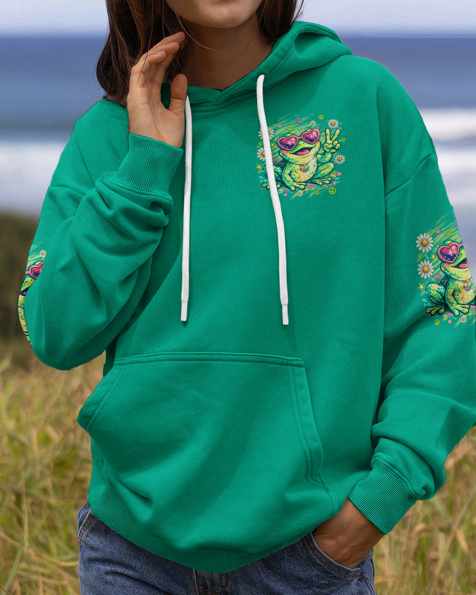 DO WHAT MAKES YOU HAPPY FROG ALL OVER PRINT - TYQY1307262
