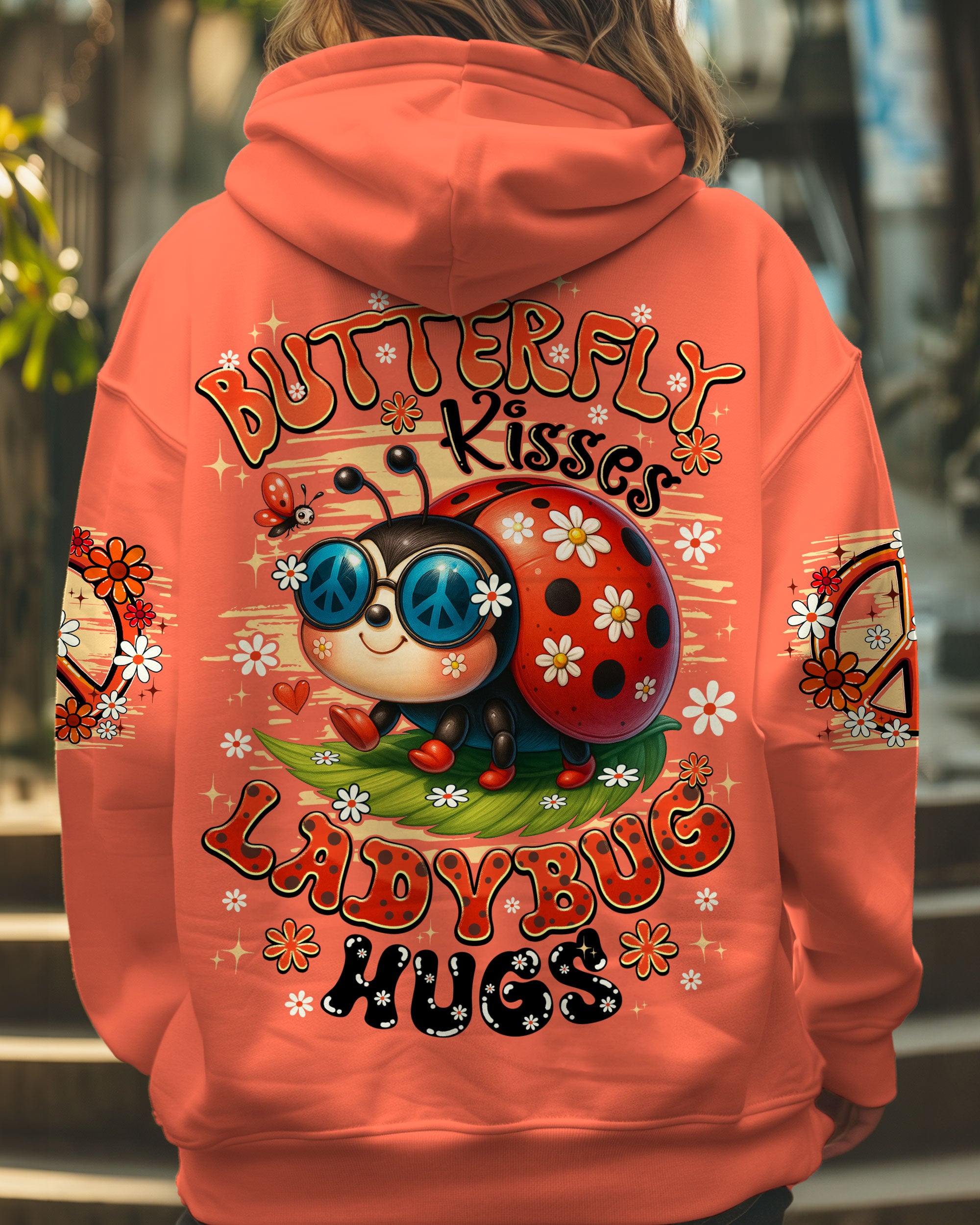 BUTTERFLY KISSES AND LADYBUG HUGS ALL OVER PRINT - TYQY0606254